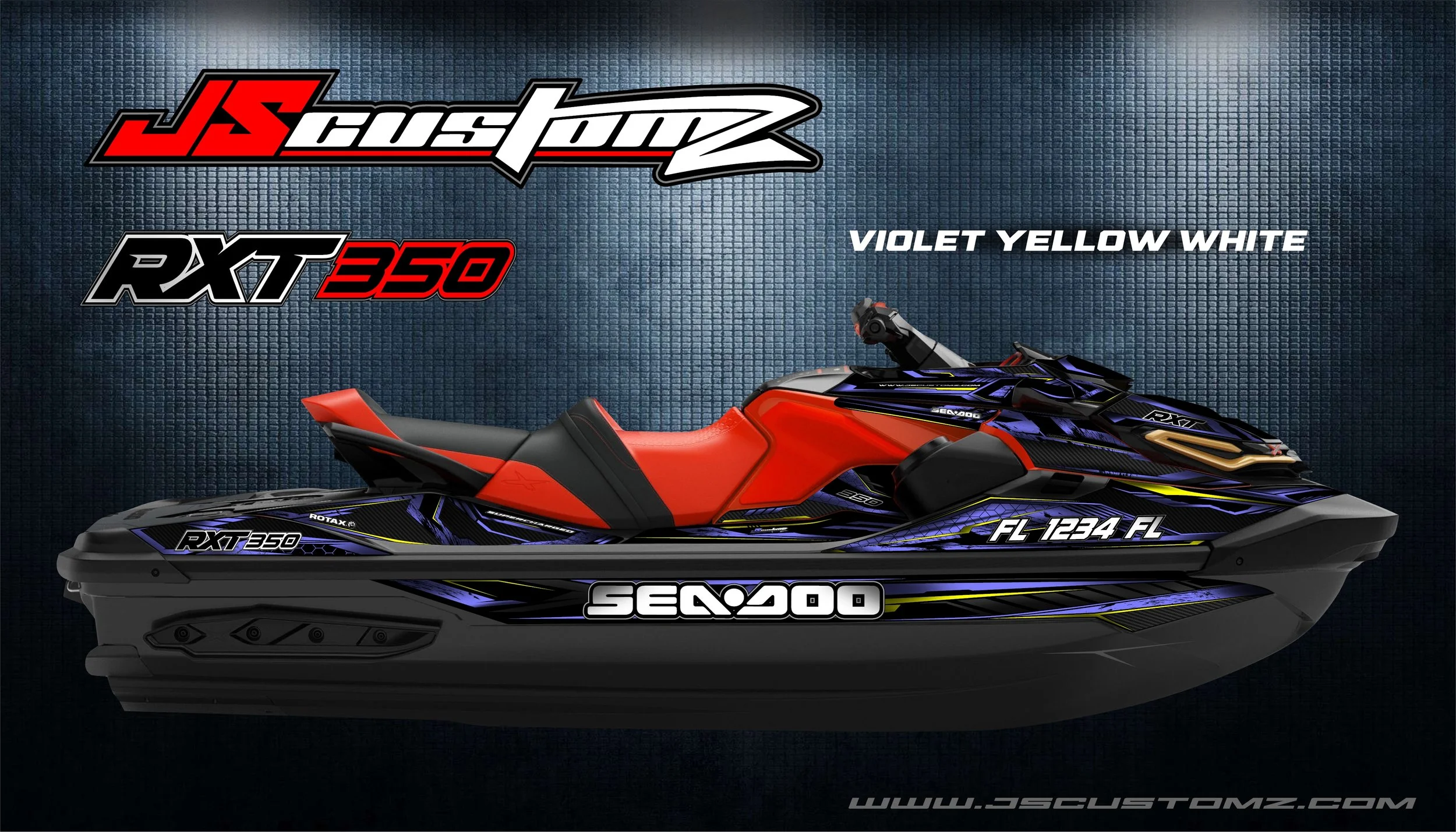 Seadoo rxt 18-up js6 graphic kit  VIOLET YELLOW WHITE.jpg