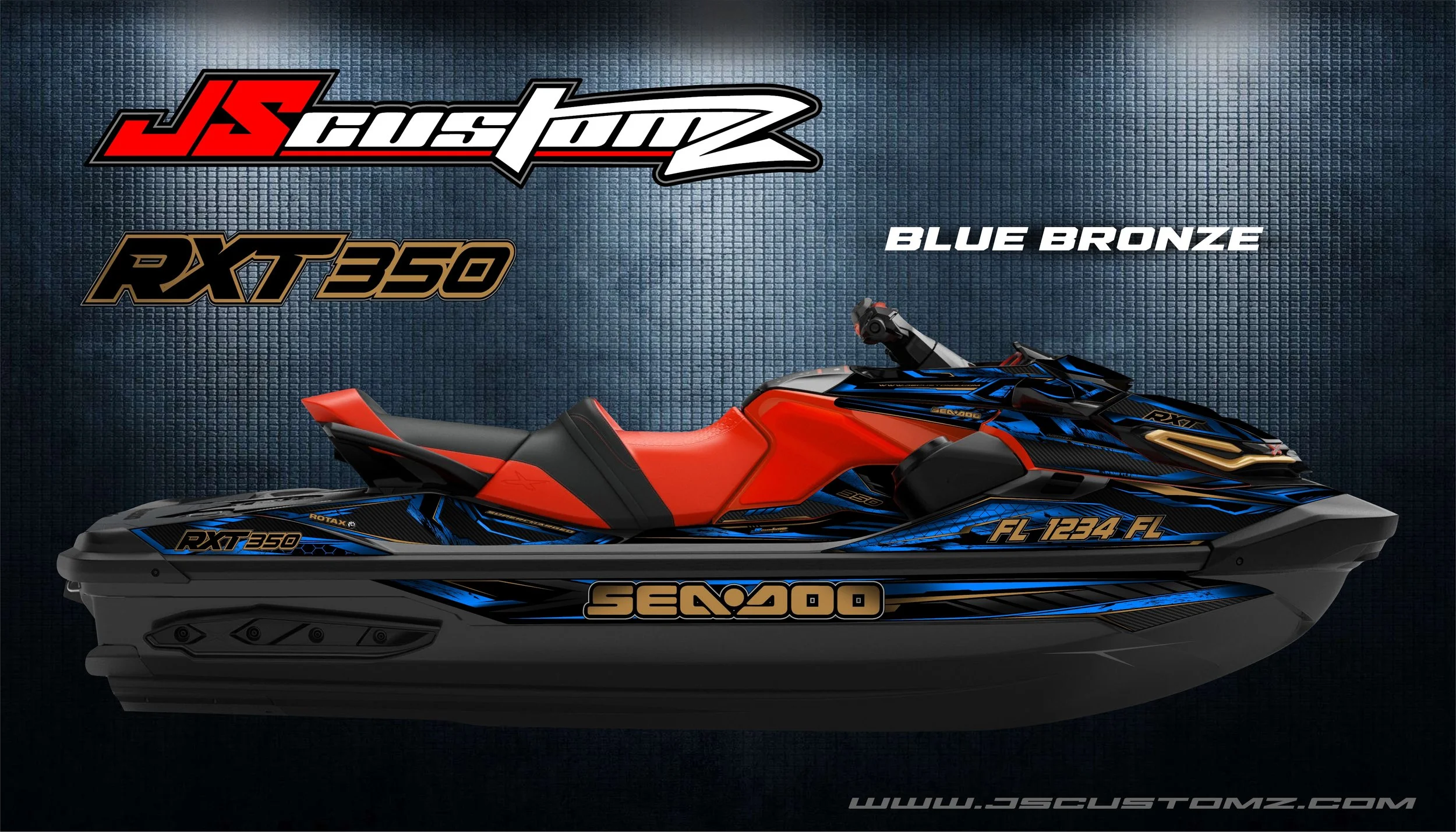 Seadoo rxt 18-up js6 graphic kit blue bronze.jpg