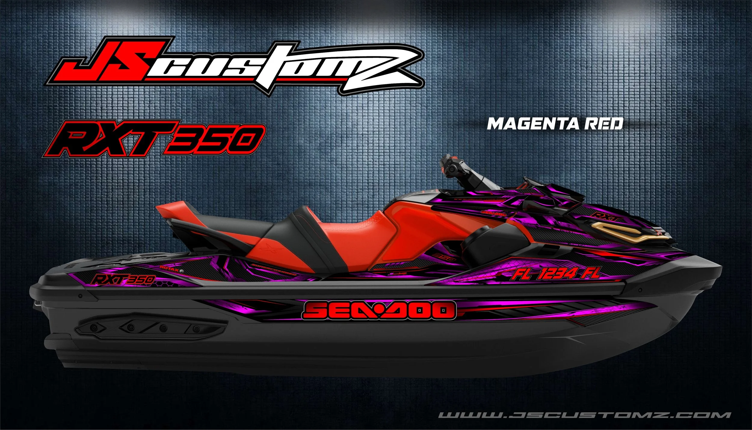Seadoo rxt 18-up js6 graphic kit magenta red .jpg
