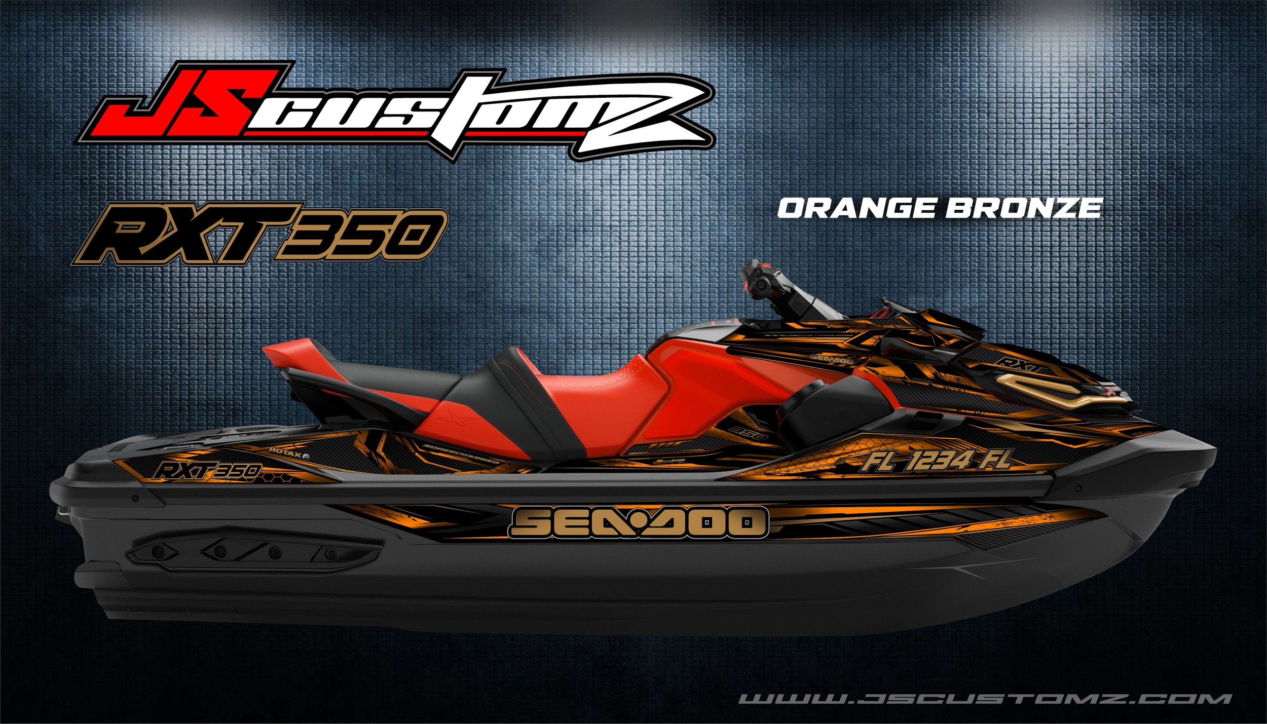 Seadoo rxt 18-up js6 graphic kit orange bronze.jpg