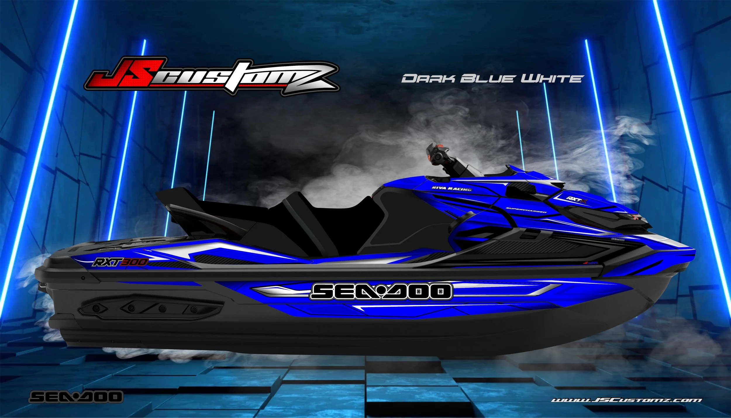 SEADOO RXT 18-UP JS7 GRAPHIC KIT DARK BLUE WHITE.jpg