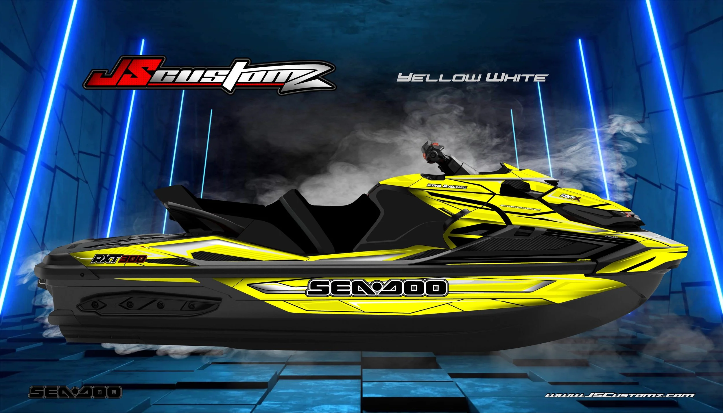 SEADOO RXT 18-UP JS7 GRAPHIC KIT YELLOW WHITE.jpg