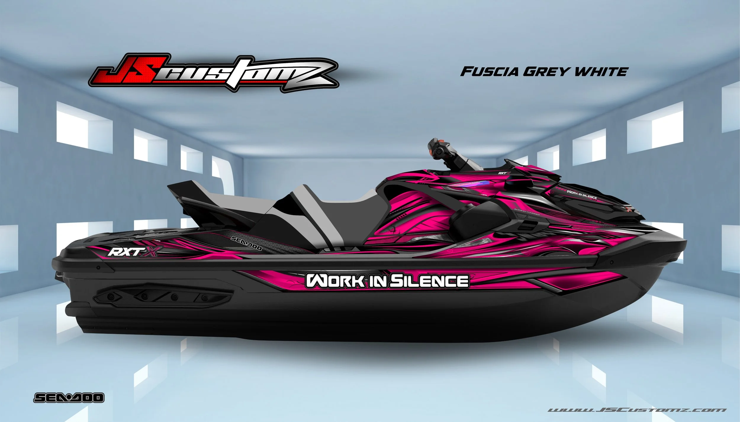 SEADOO RXTX 18-UP JS8 GRAPHIC KIT FUSCIA GREY WHITE.jpg
