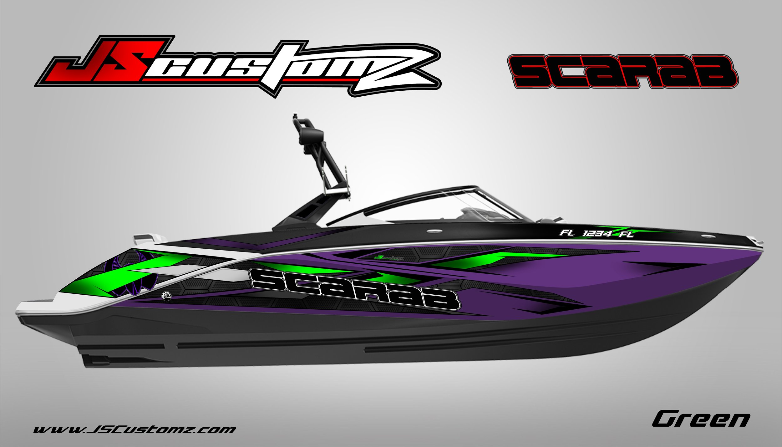 Scarab js3 graphic kit Graphic Kit purple background green.jpg