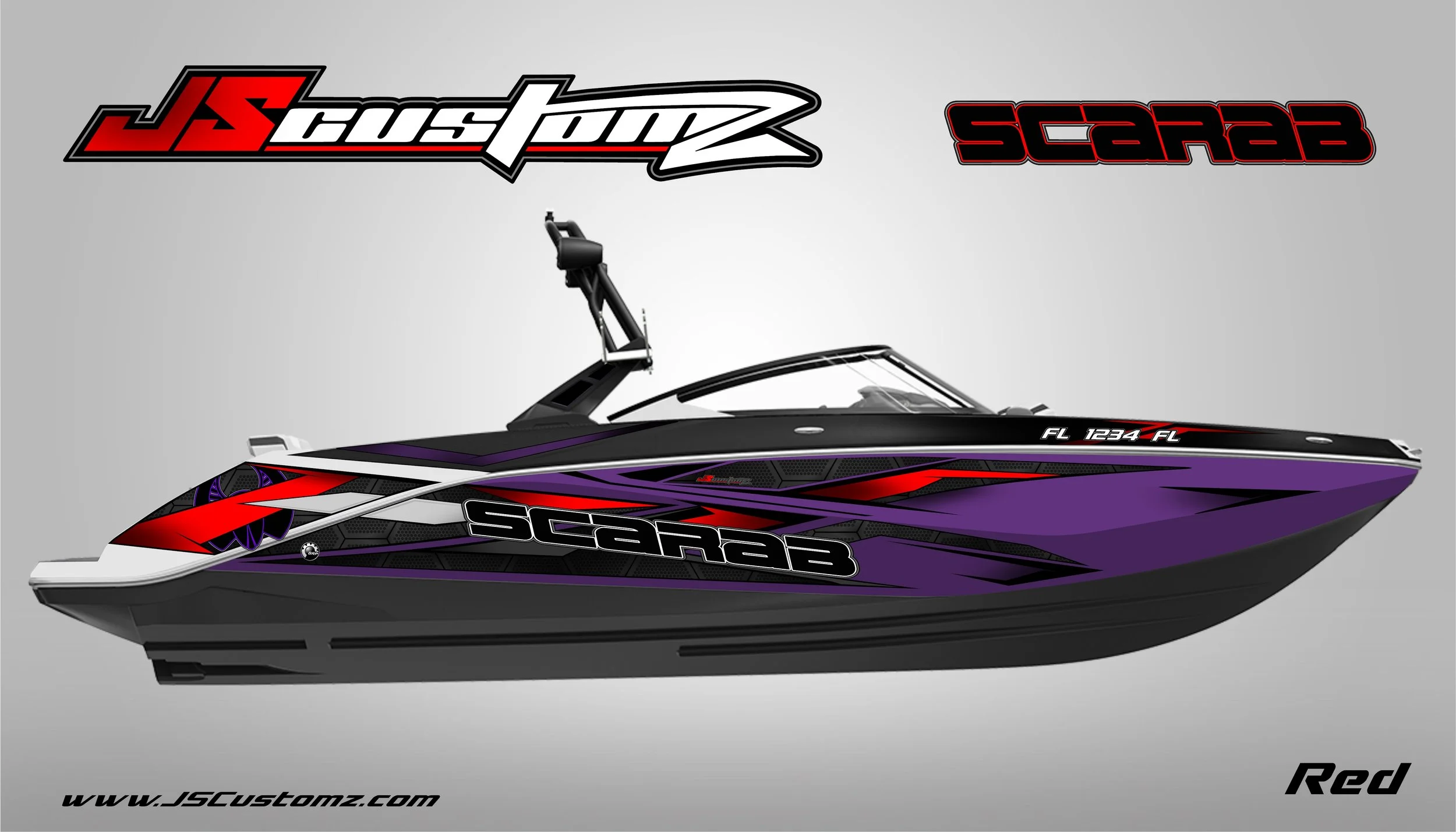 Scarab js3 graphic kit Graphic Kit purple background Red .jpg