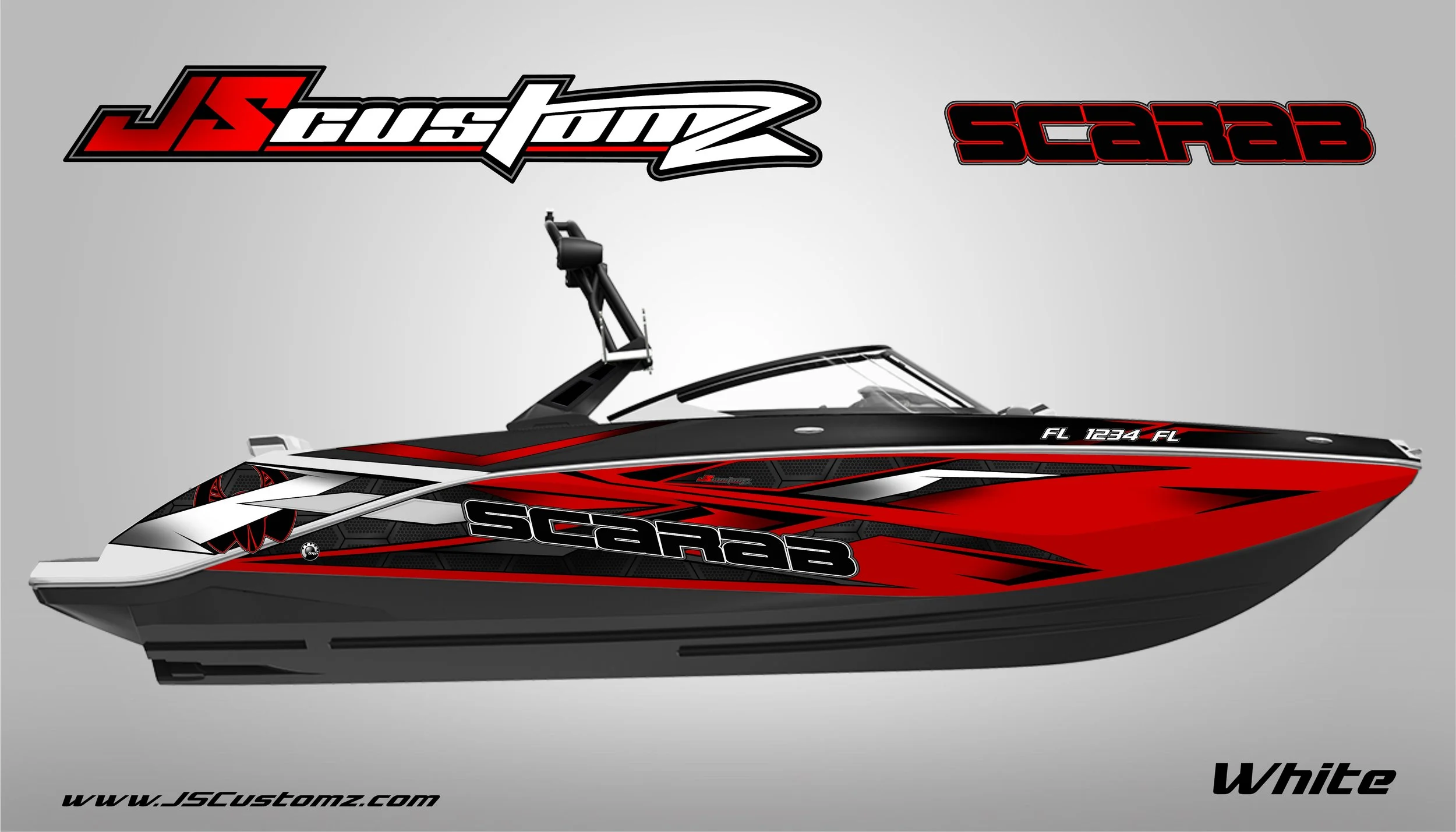 Scarab js3 graphic kit Graphic Kit red background White .jpg