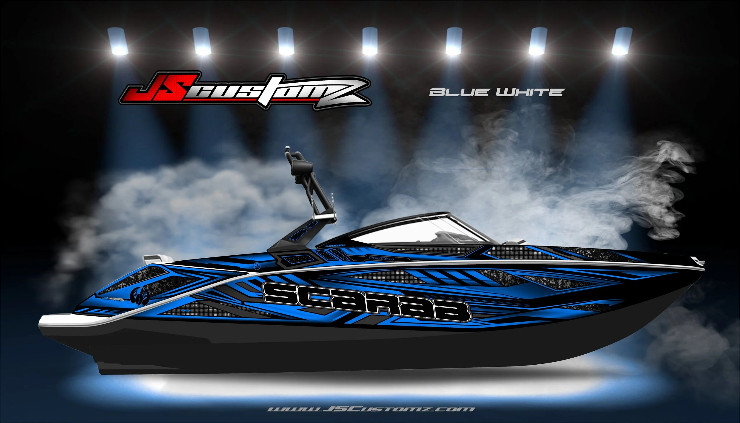 Scarab js5 graphic kit Graphic Kit BLUE WHITE.jpg