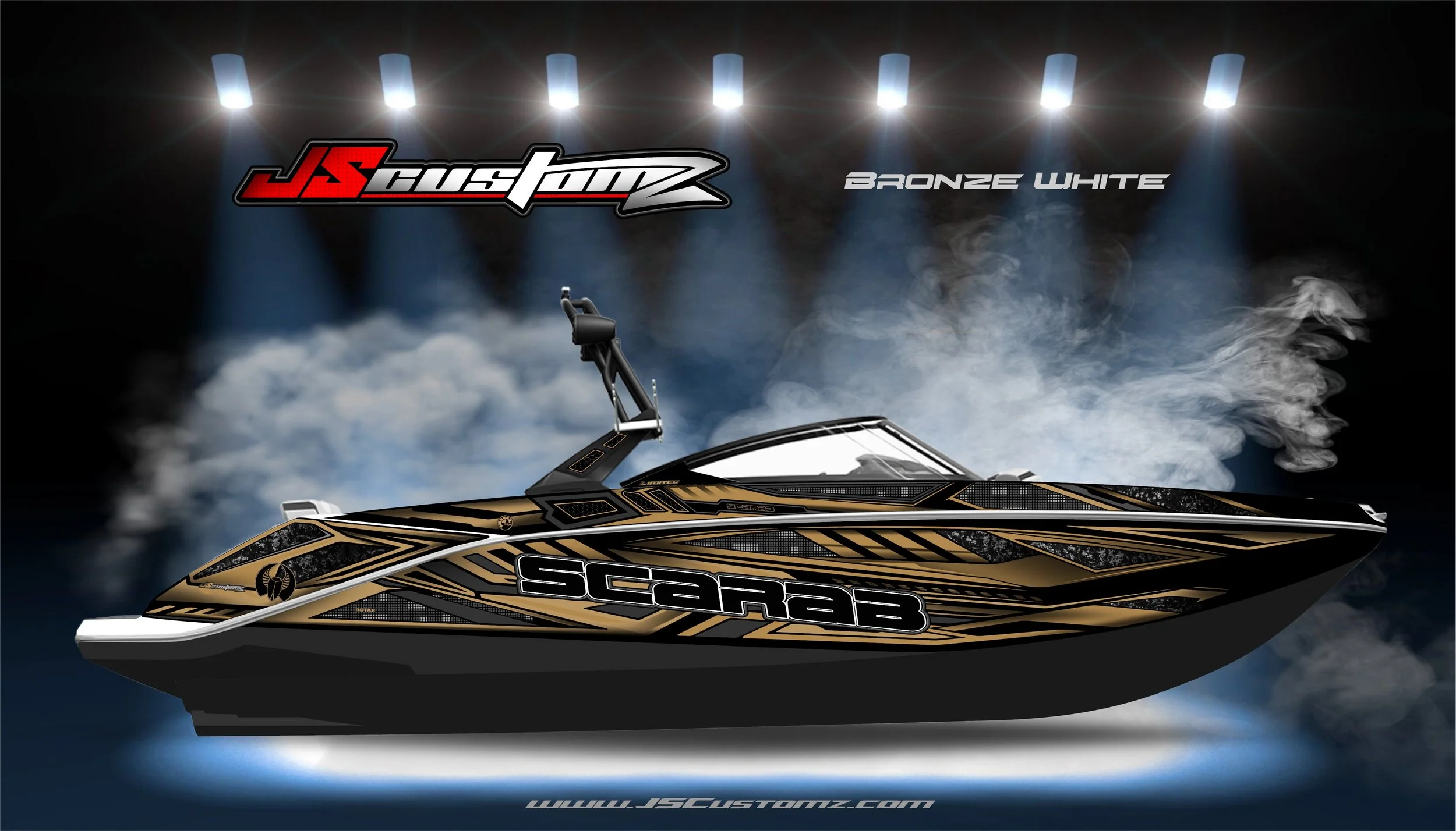 Scarab js5 graphic kit Graphic Kit BRONZE WHITE.jpg
