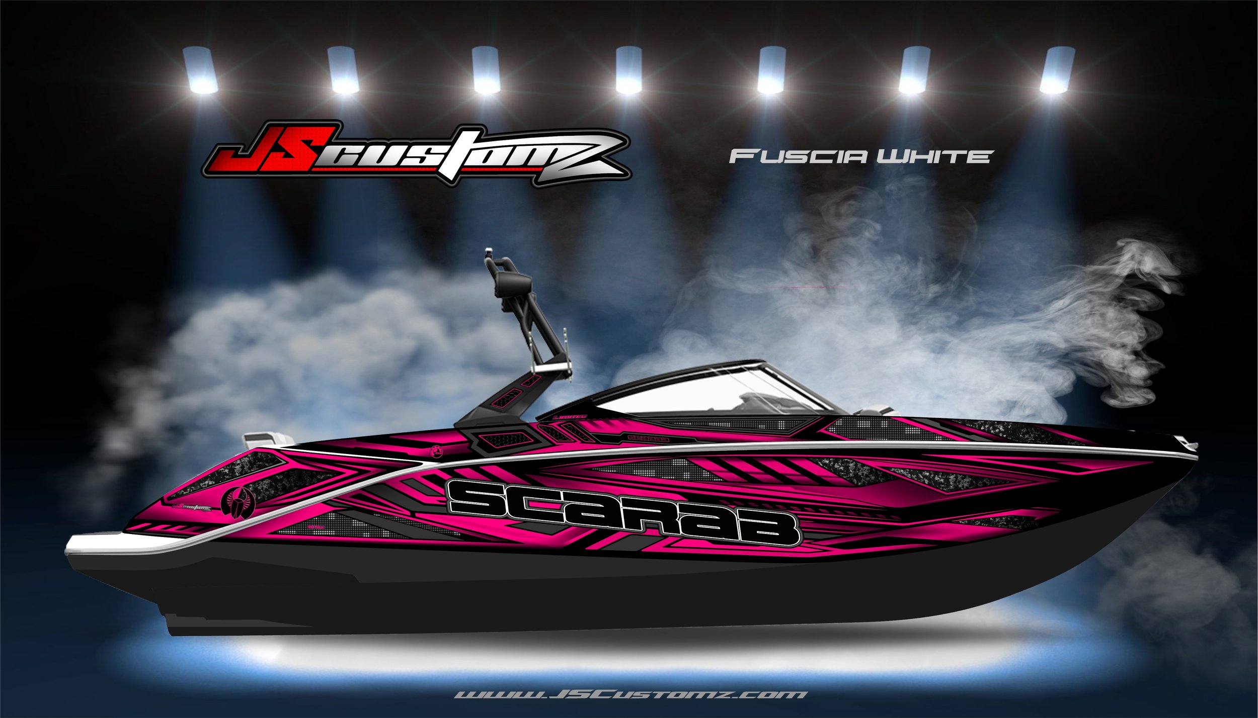 Scarab js5 graphic kit Graphic Kit FUSCIA WHITE.jpg