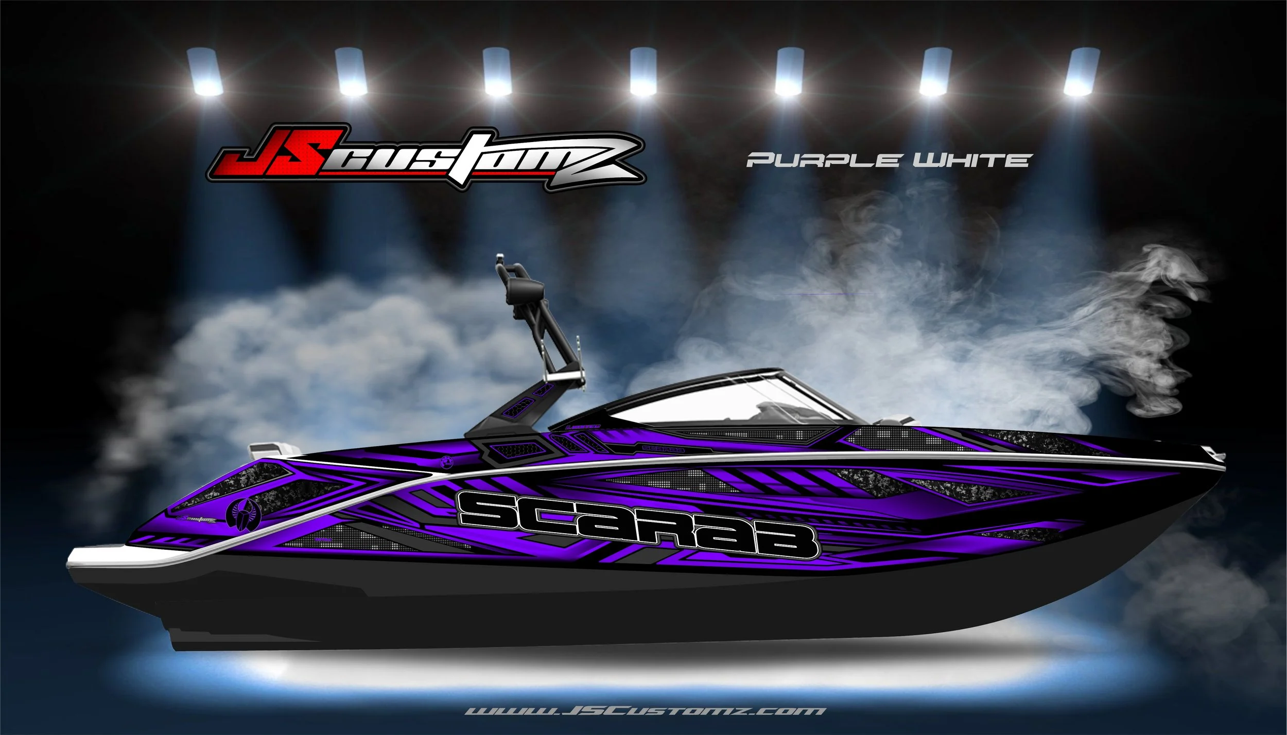 Scarab js5 graphic kit Graphic Kit PURPLE WHITE.jpg