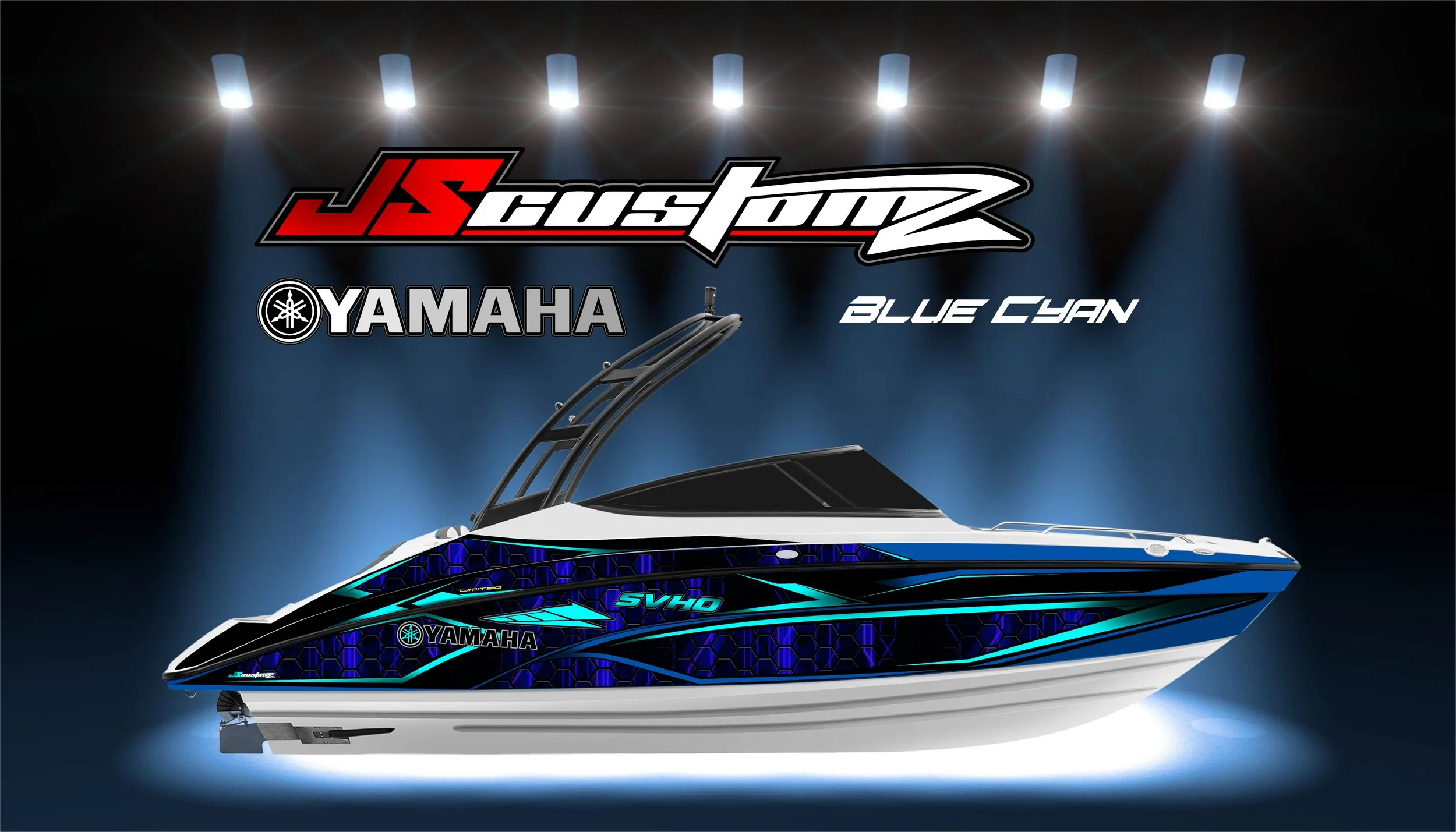 YAMAHA AR JETBOAT JS1 GRAPHIC KIT BLUE CYAN .jpg