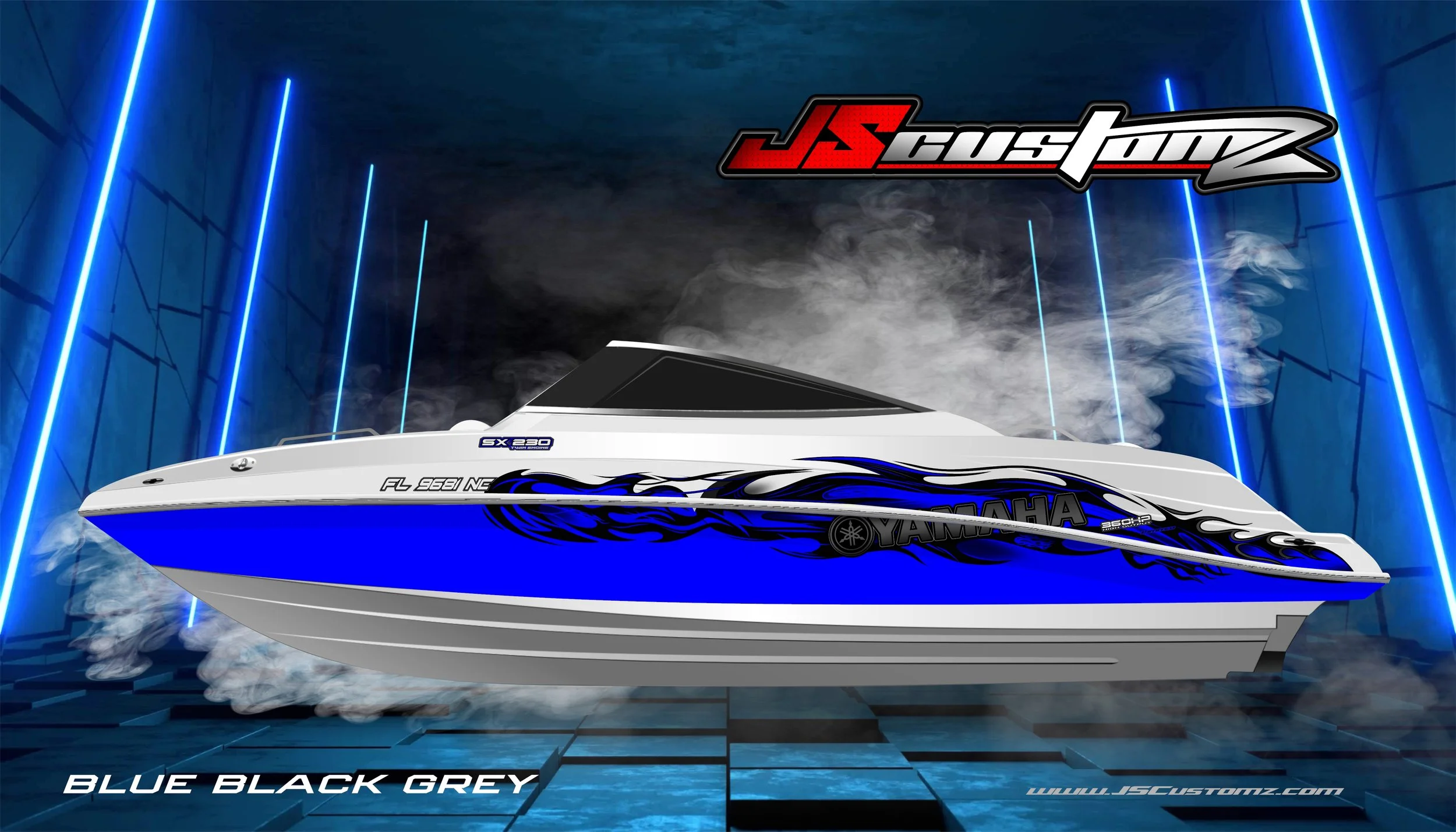 YAMAHA SX 230 JS1 GRAPHIC KIT BLUE BLACK GREY.jpg