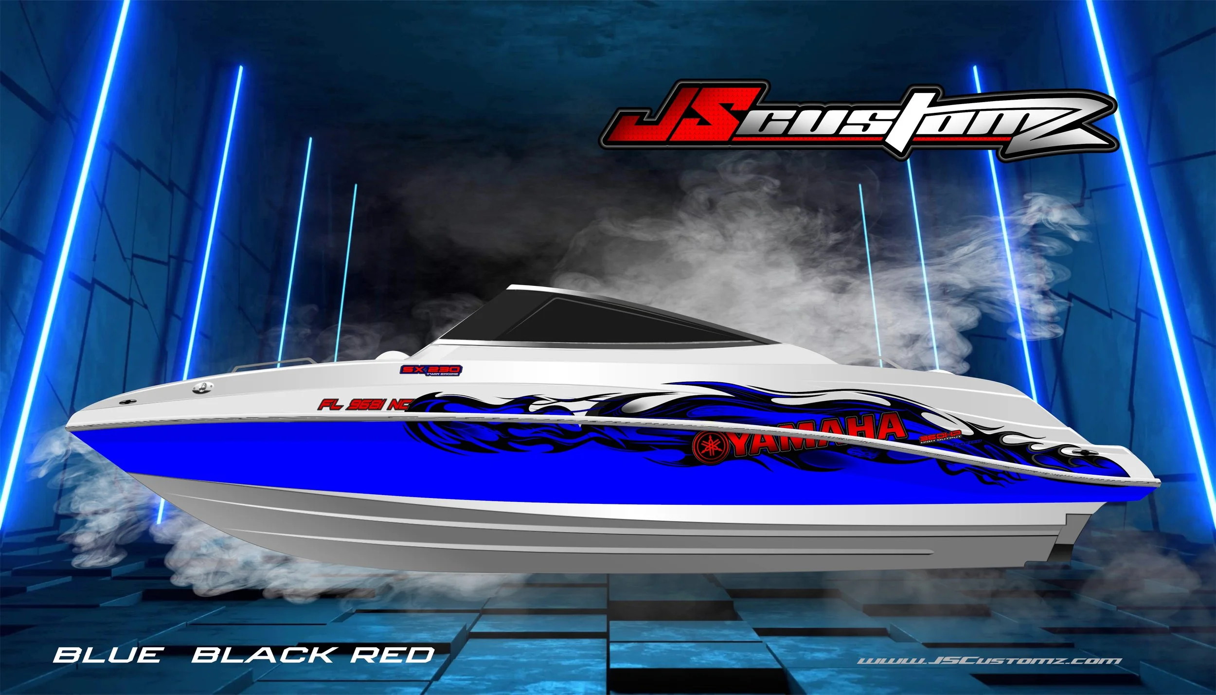YAMAHA SX 230 JS1 GRAPHIC KIT BLUE BLACK RED.jpg