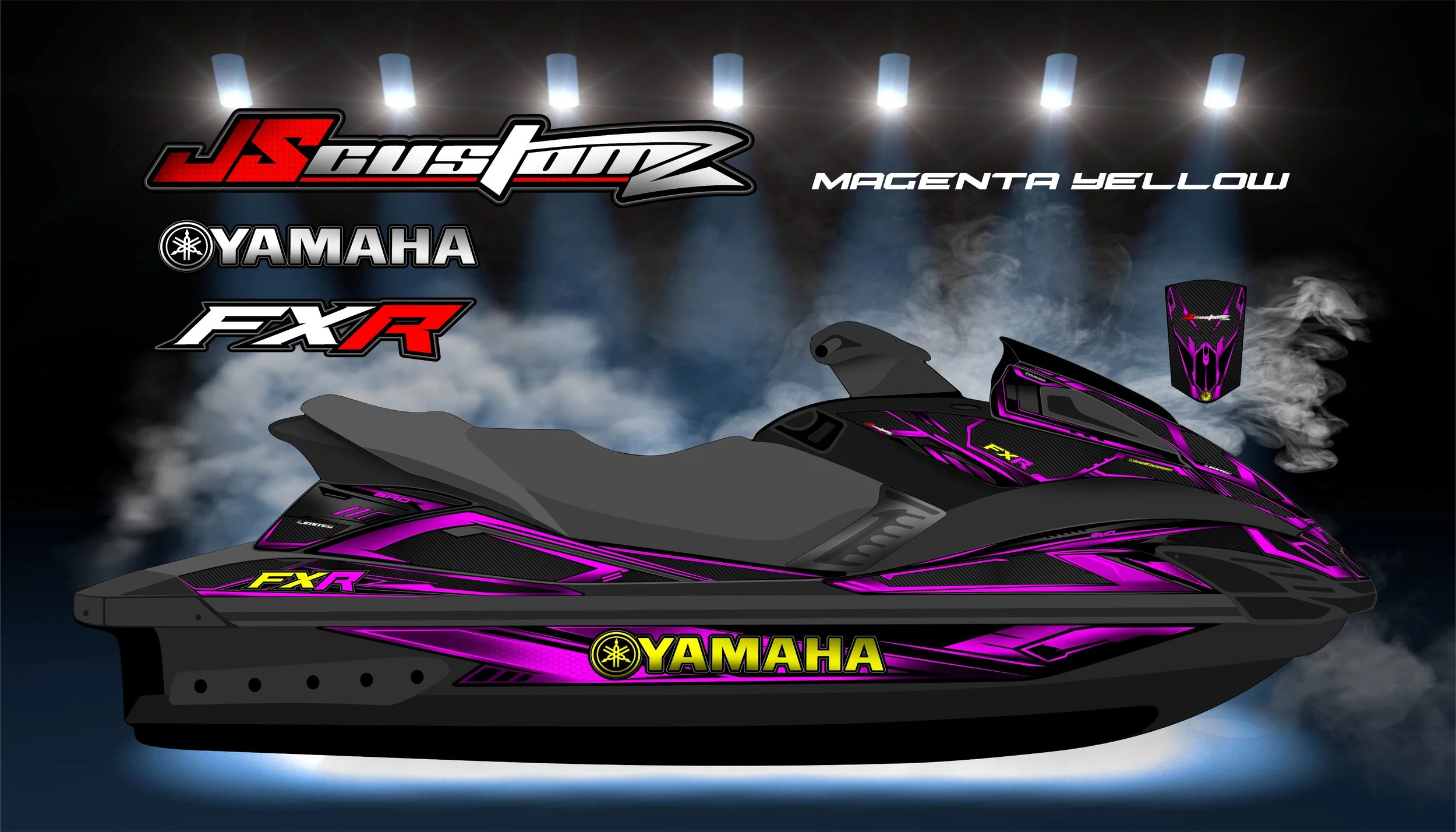 YAMAHA FX 2008-2011 JS2 GRAPHIC KIT MAGENTA YELLOW.jpg