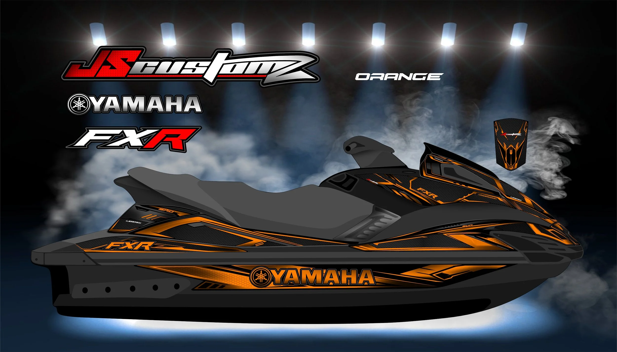 YAMAHA FX 2008-2011 JS2 GRAPHIC KIT ORANGE.jpg