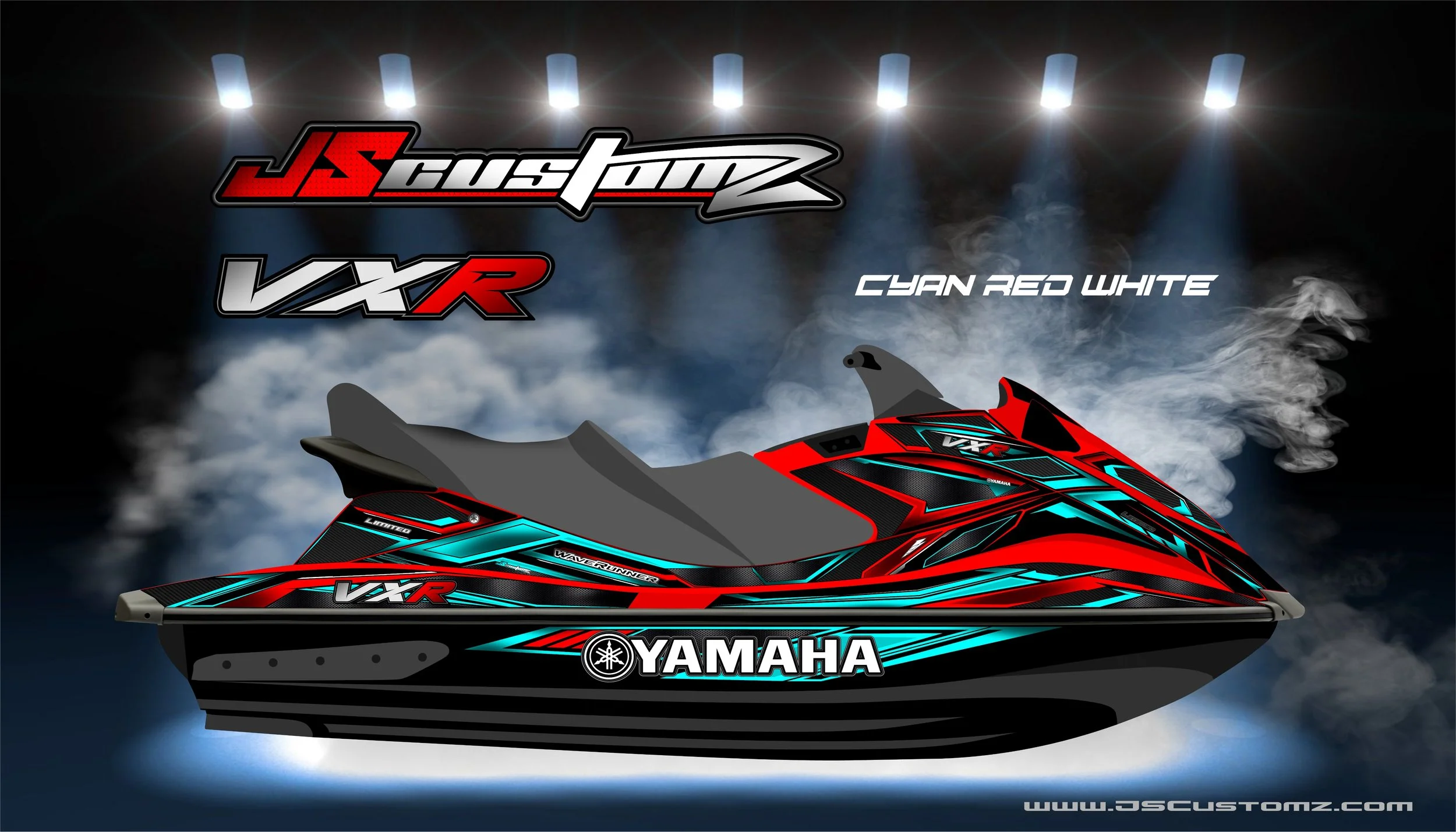 YAMAHA VX 10-14 JS1 GRAPHIC KIT CYAN RED WHITE.jpg