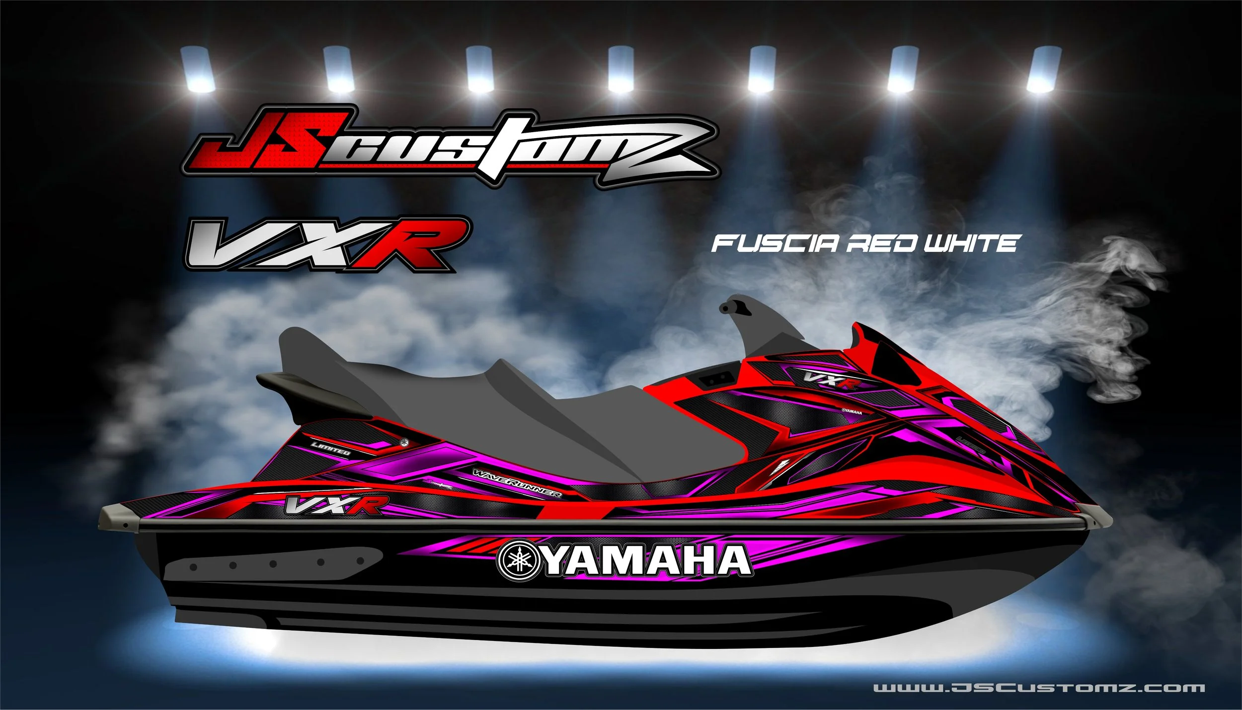 YAMAHA VX 10-14 JS1 GRAPHIC KIT FUSCIA RED WHITE.jpg