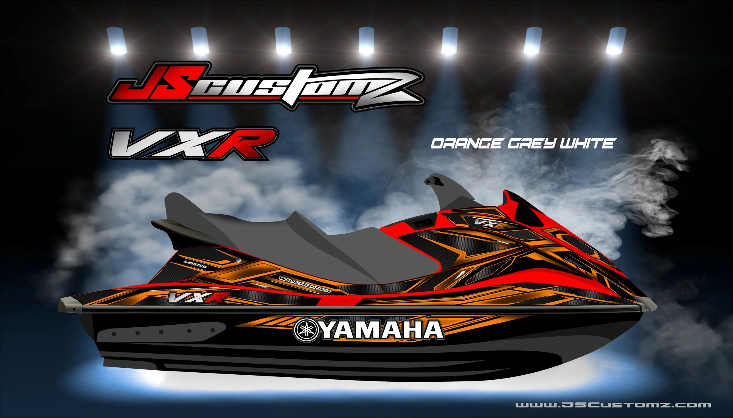 YAMAHA VX 10-14 JS1 GRAPHIC KIT ORANGE GREY WHITE.jpg