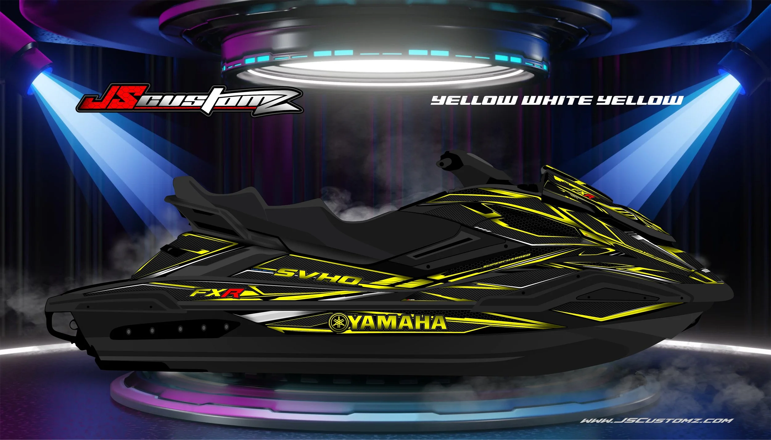 Yamaha FX 19-UP JS4 GRAPHIC KIT 2025 Yellow white Yellow.jpg