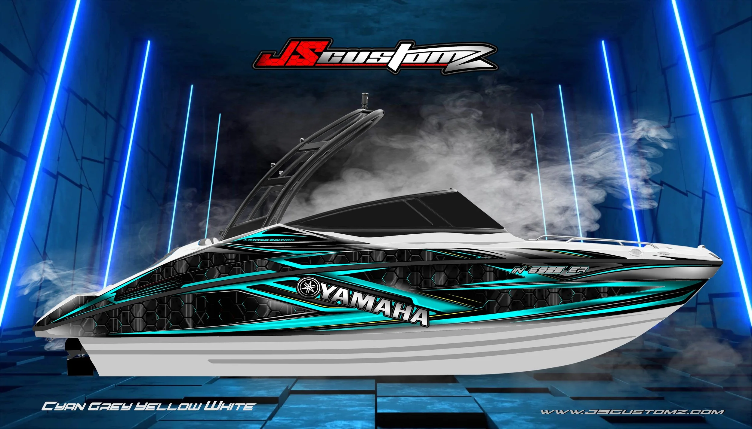 YAMAHA AR JETBOAT JS1 GRAPHIC KIT CYAN GREY YELLOW WHITE 2025.jpg