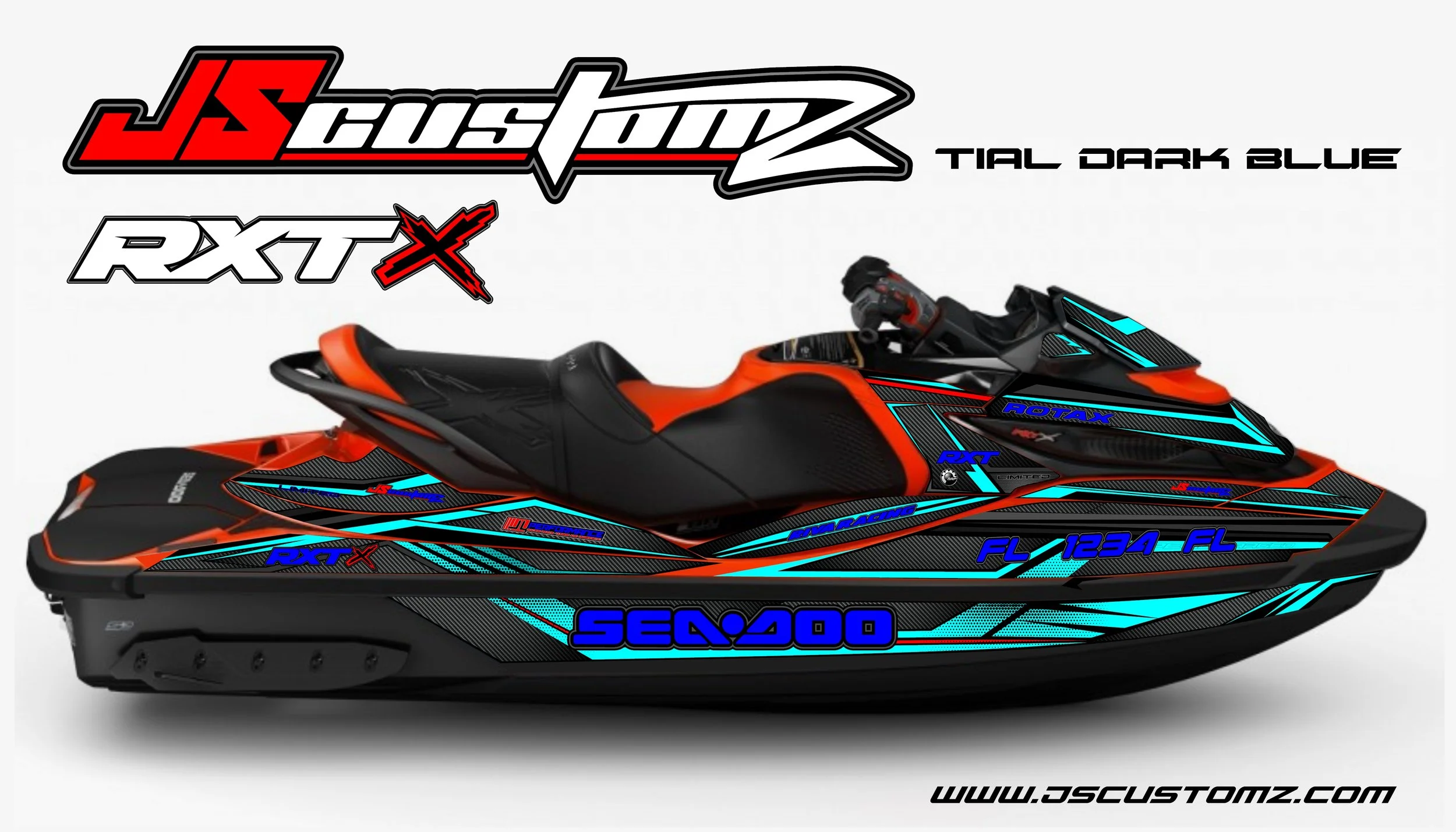 SEADOO RXT ST3 JS1 FULL COLOR GRAPHIC KIT  TIAL DARK BLUE.jpg