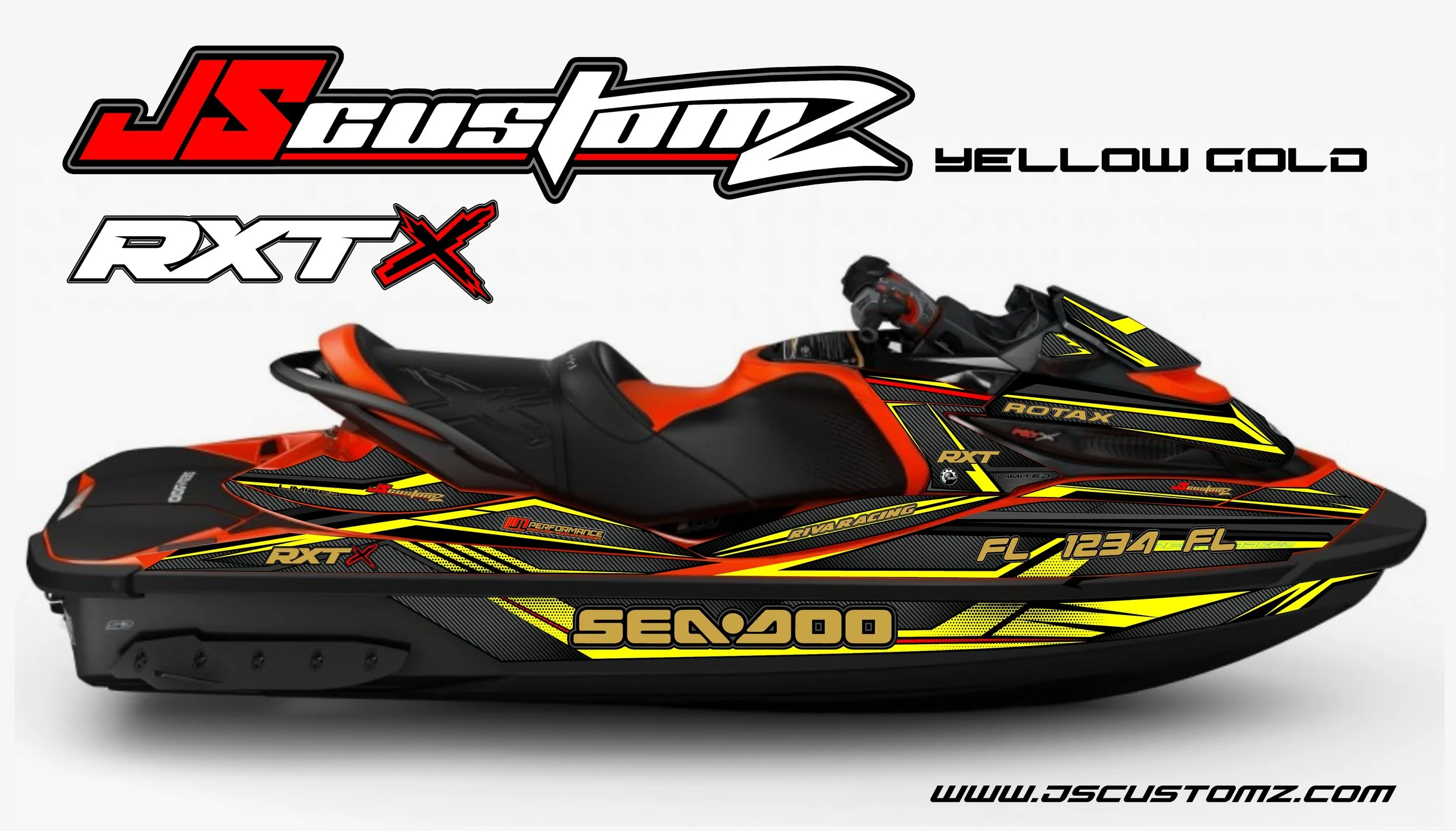 SEADOO RXT ST3 JS1 FULL COLOR GRAPHIC KIT  YELLOW GOLD.jpg