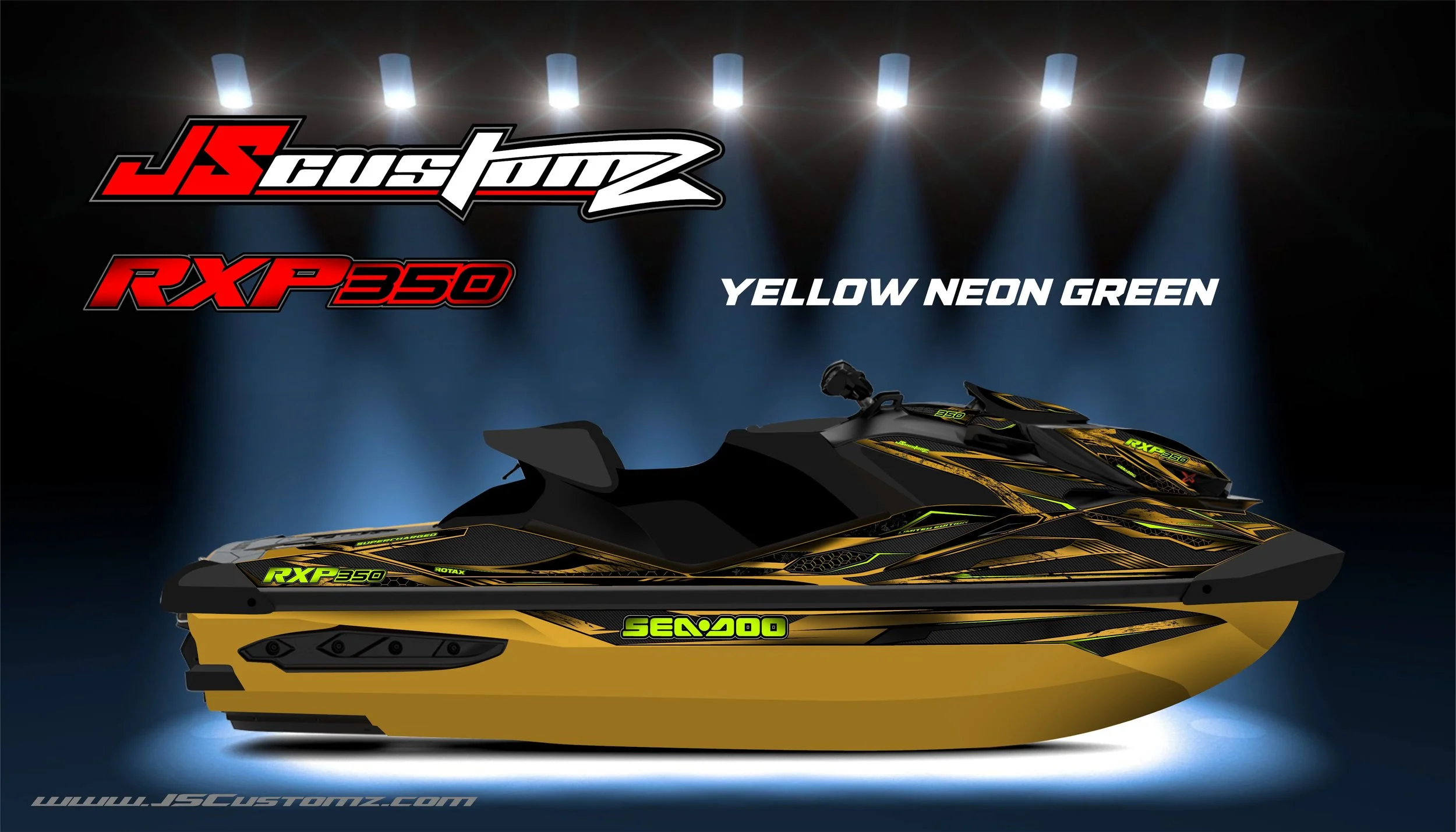 SEADOO RXPX 21-UP YELLOW JS1 GRAPHIC KIT YELLOW NEON GREEN.jpg