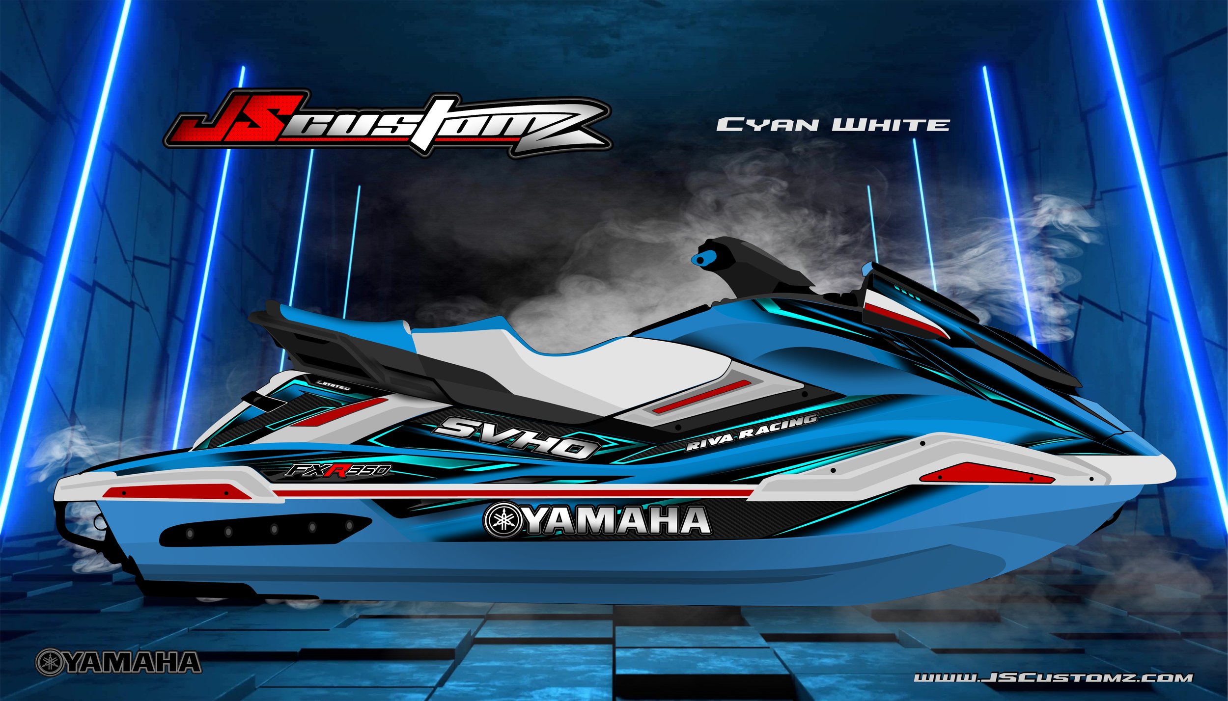 Yamaha FX 19-UP JS3 GRAPHIC KIT BLUE HULL CYAN WHITE.jpg
