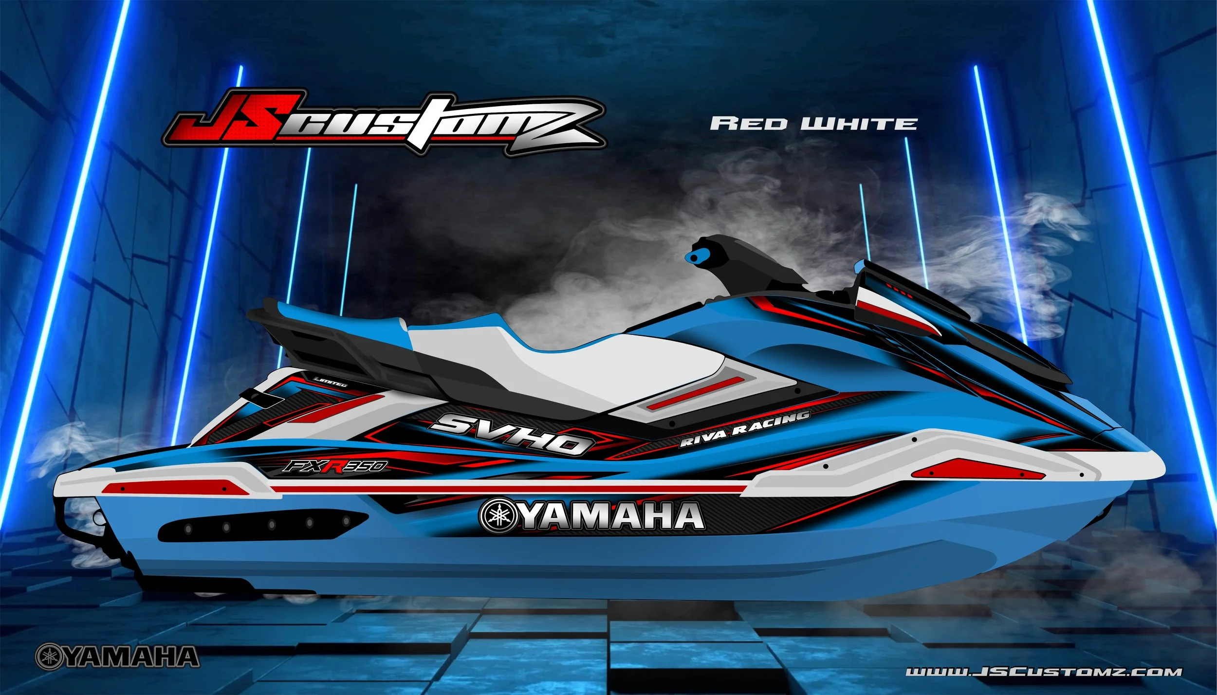 Yamaha FX 19-UP JS3 GRAPHIC KIT BLUE HULL RED WHITE.jpg