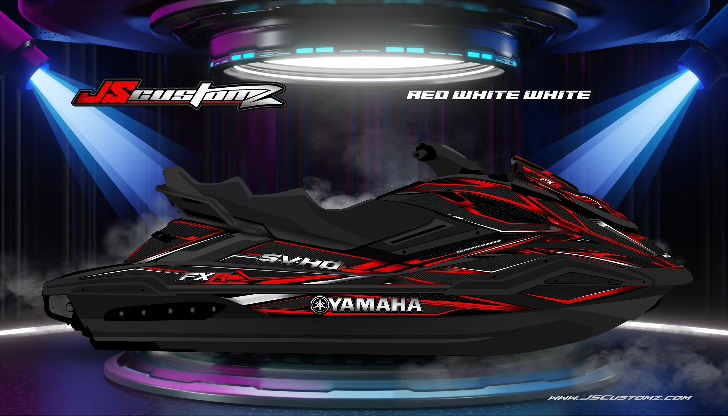 Yamaha FX 19-UP JS4 GRAPHIC KIT 2025 red white white.jpg