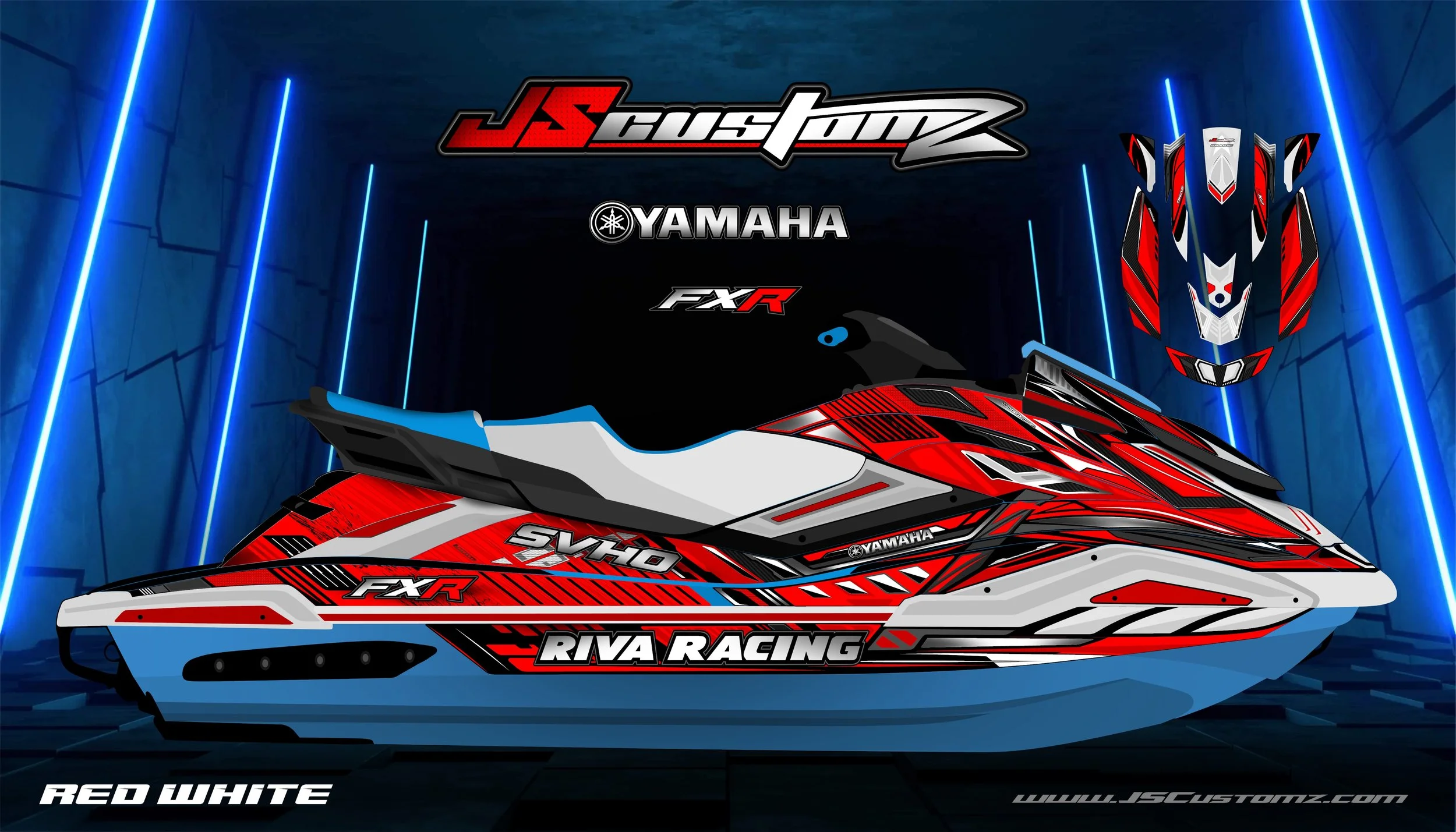 YAMAHA FX 19 UP JS5 GRAPHIC KIT RED WHITE.jpg