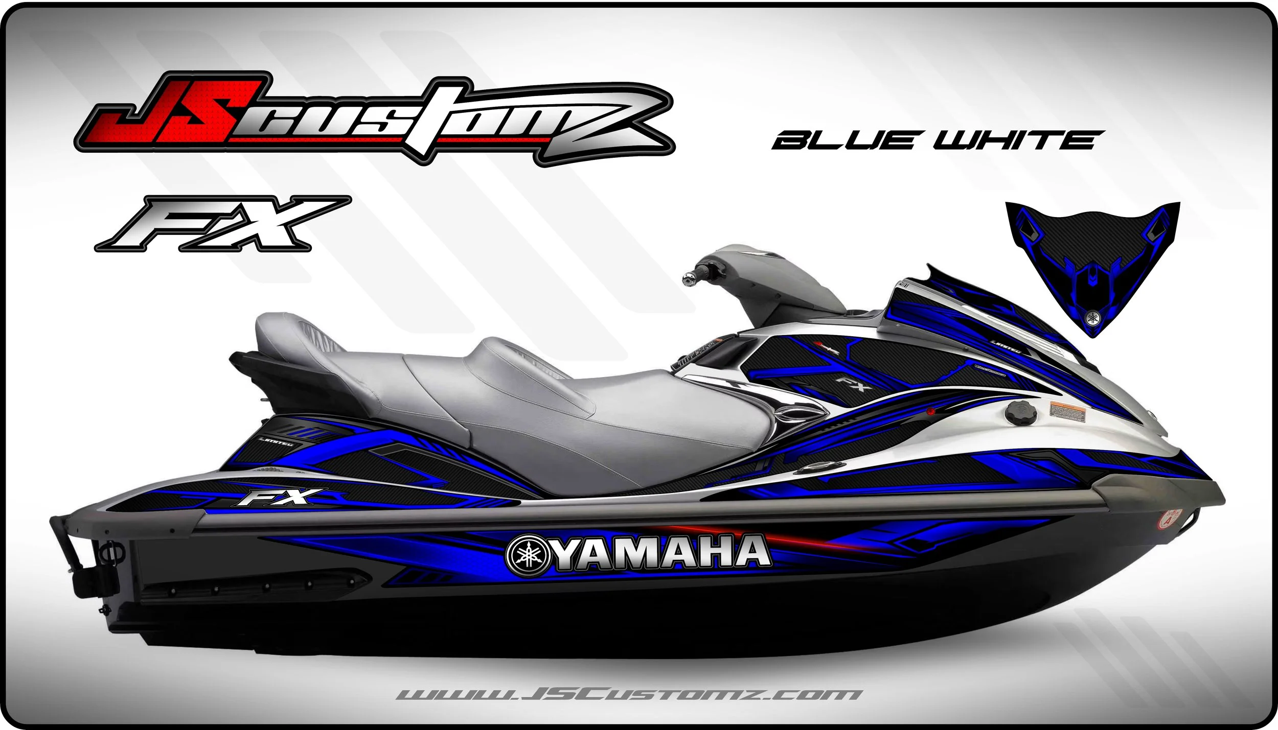 YAMAHA FX 2006-2008 JS1 GRAPHIC KIT DARK BLUE WHITE.jpg
