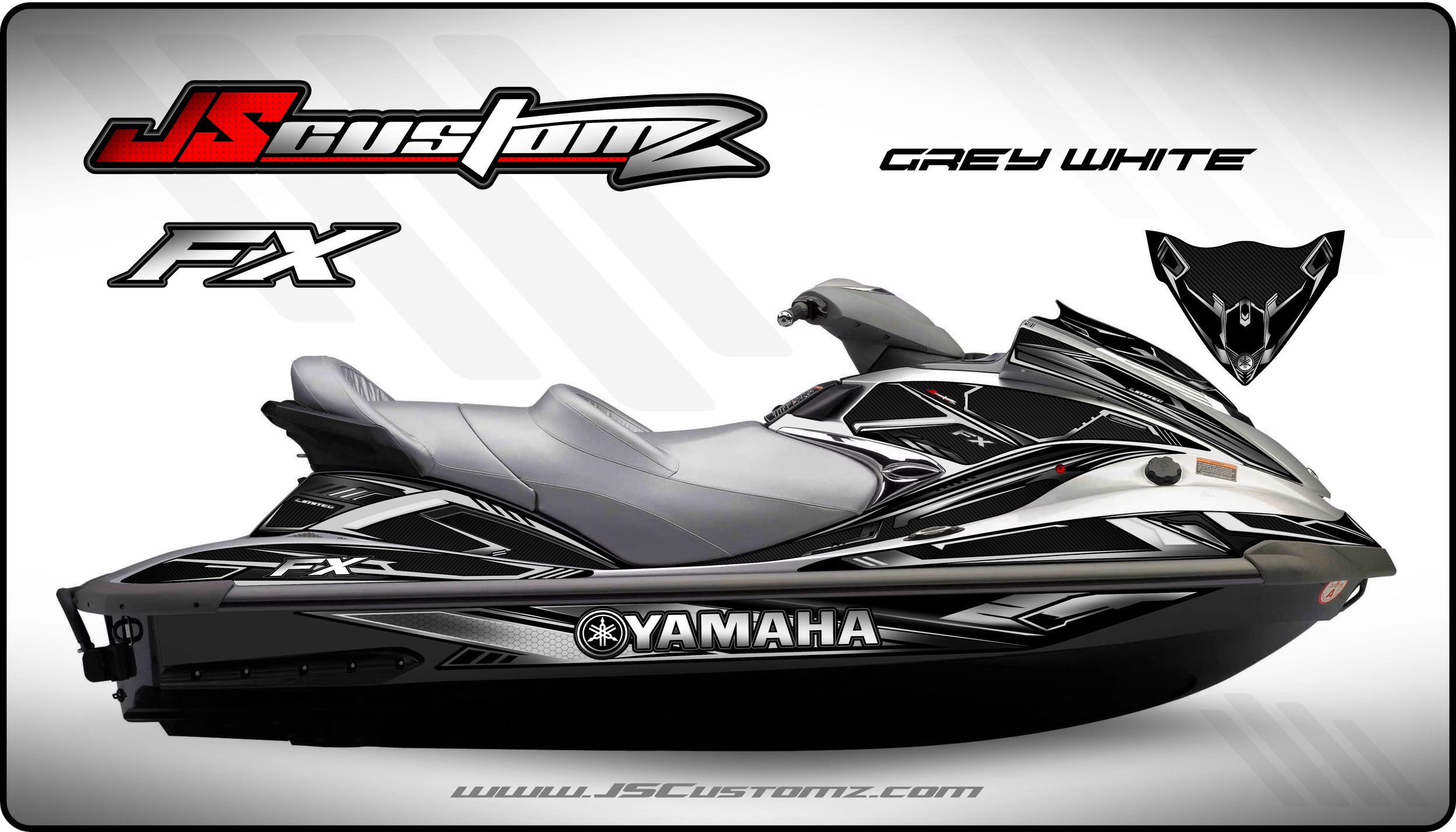 YAMAHA FX 2006-2008 JS1 GRAPHIC KIT GREY WHITE.jpg