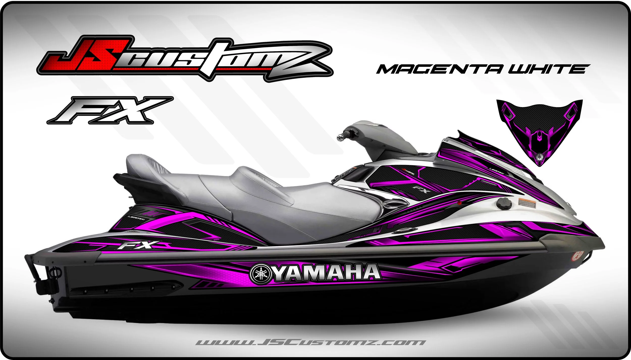 YAMAHA FX 2006-2008 JS1 GRAPHIC KIT MAGENTA WHITE.jpg