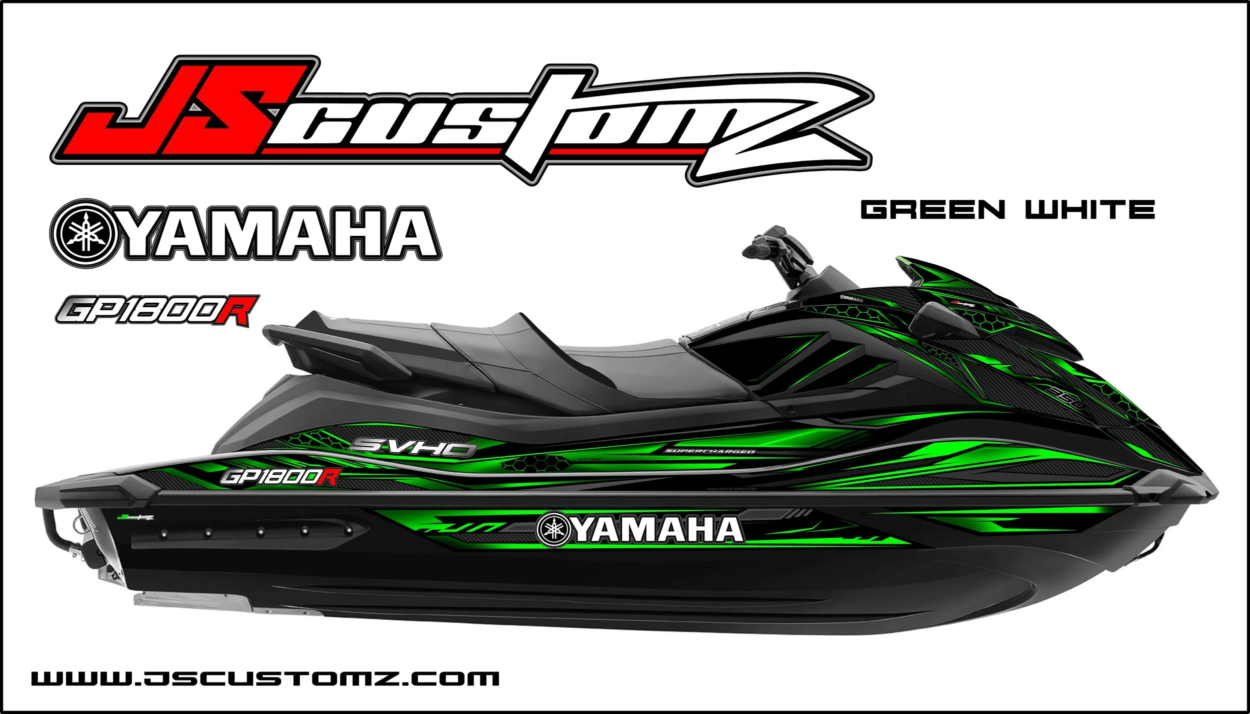Yamaha GP1800R 2021 JS1 Graphic Kit green white.jpg