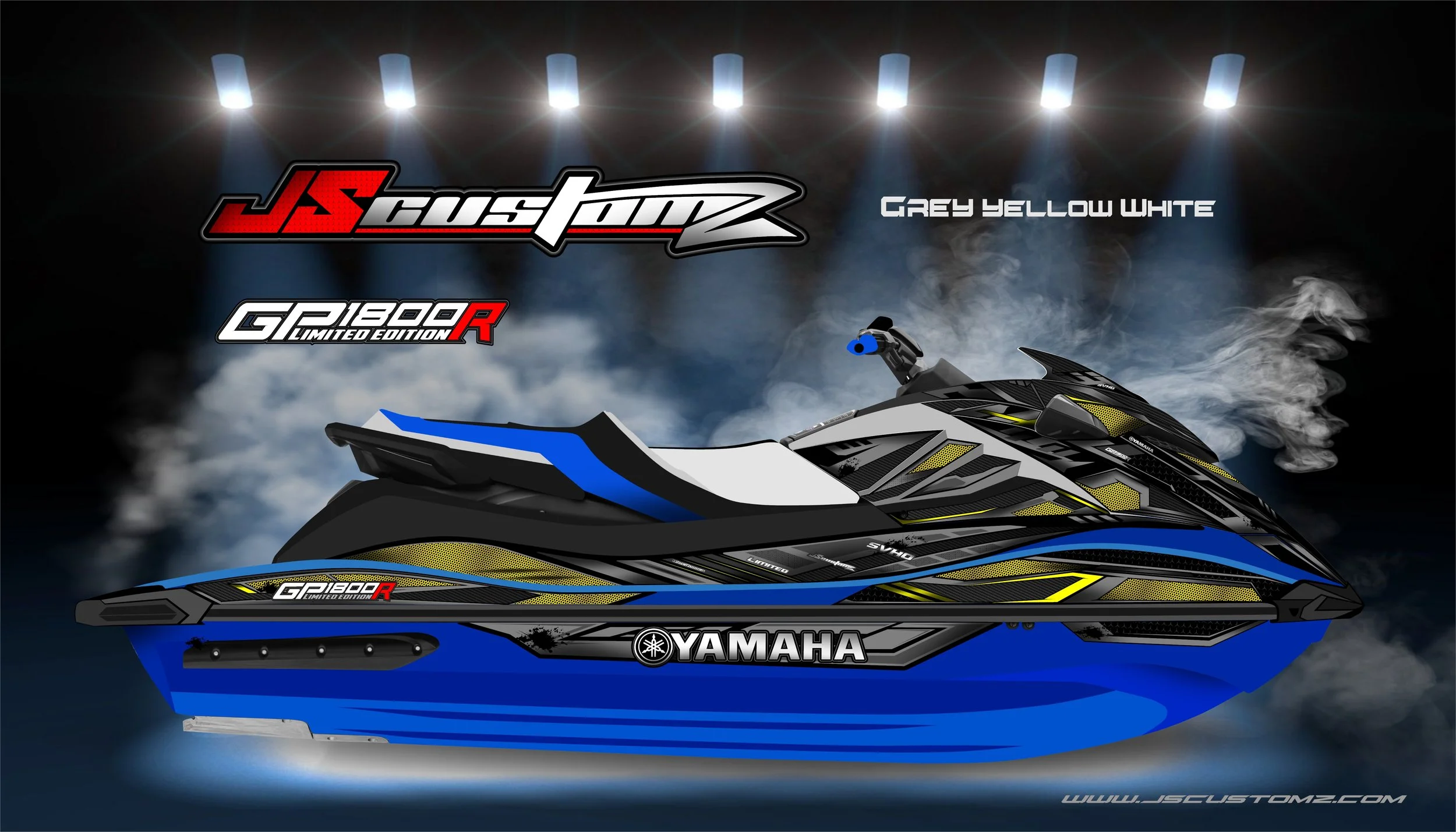 Yamaha GP1800 21-UP JS3 Graphic Kit Grey Yellow White.jpg