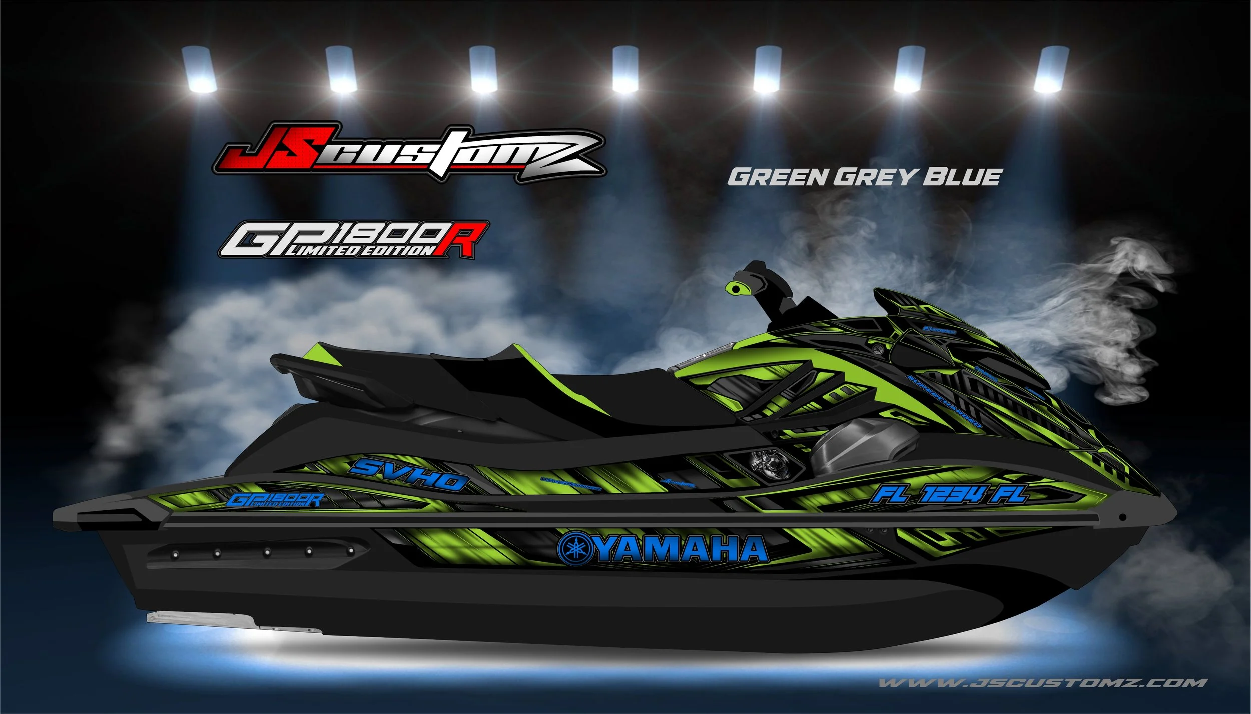 YAMAHA GP21-UP JS4 GRAPHIC KIT GREEN GREY BLUE.jpg