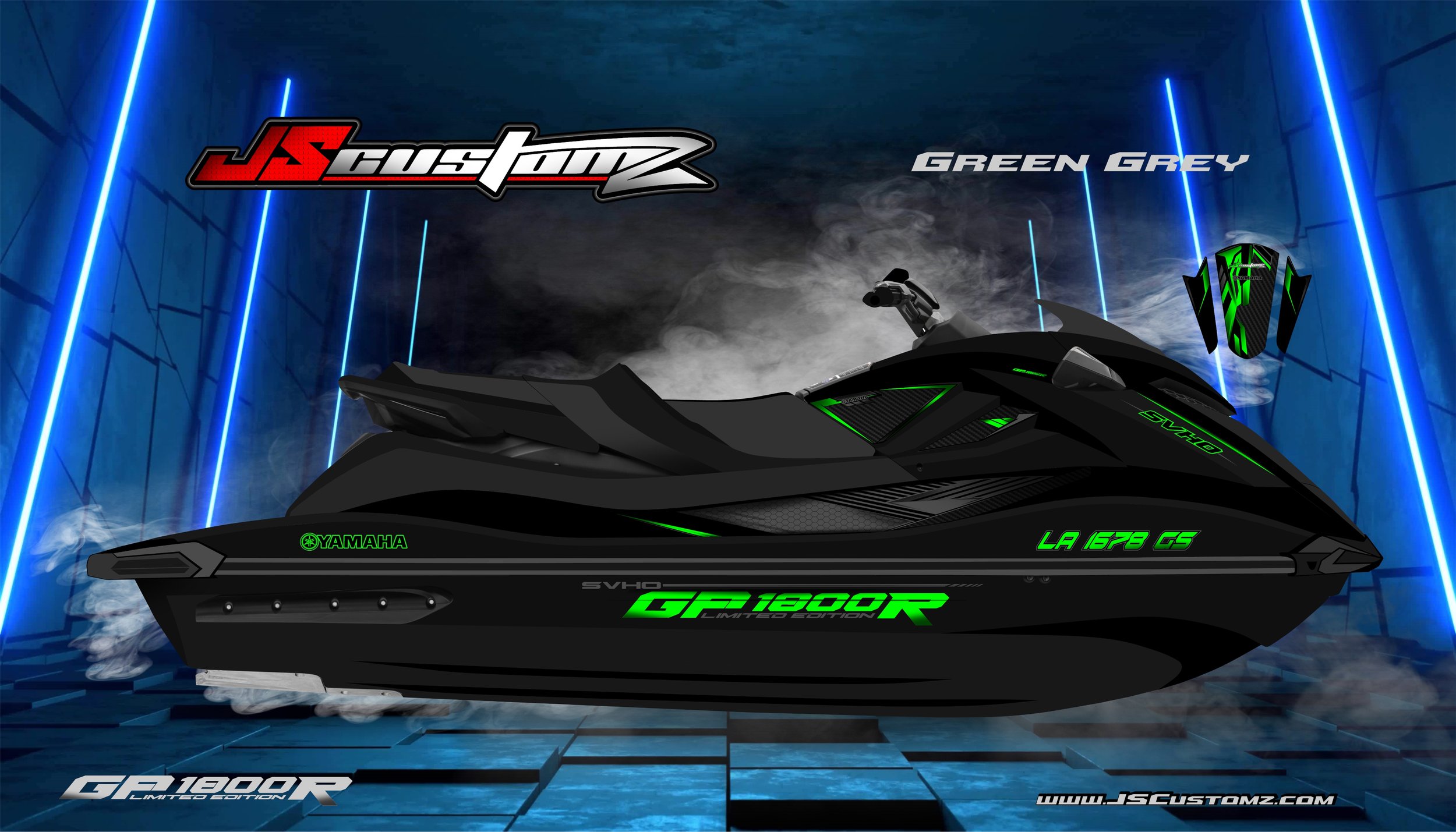 YAMAHA GP 21-UP RECREATIVE JS2 GRAPHIC KIT GREEN GREY.jpg