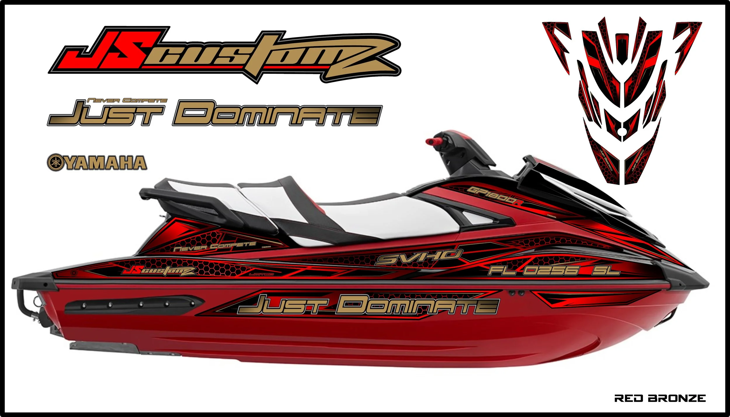 Yamaha GP1800 JS5 Graphic Kit Red Bronze.jpg
