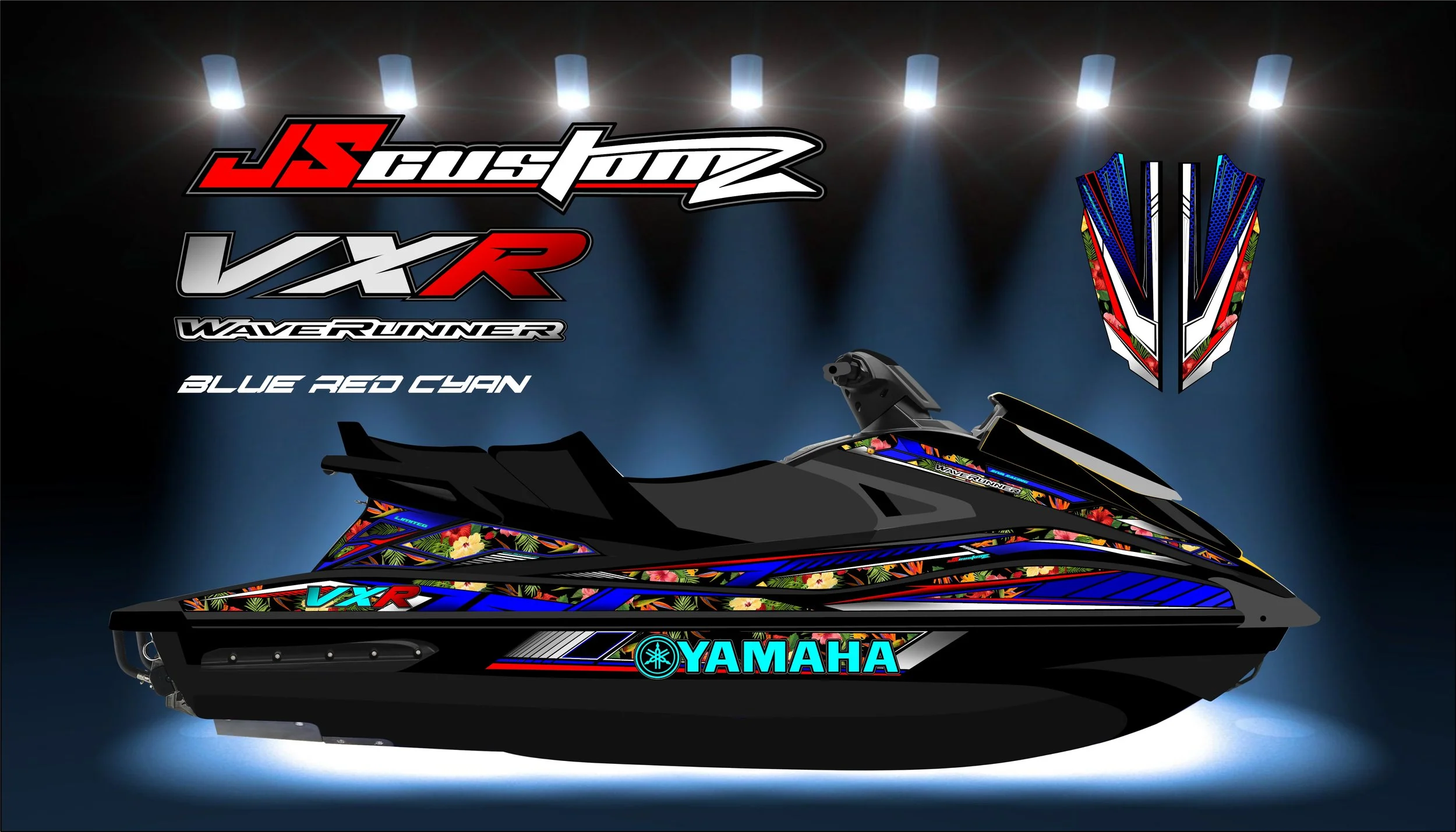 YAMAHA VX 15-20 JS2 GRAPHIC KIT BLUE RED CYAN.jpg