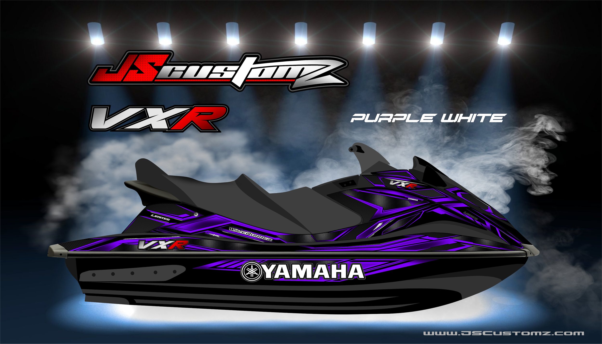 YAMAHA VX 10-14 JS1 GRAPHIC KIT PURPLE WHITE.jpg