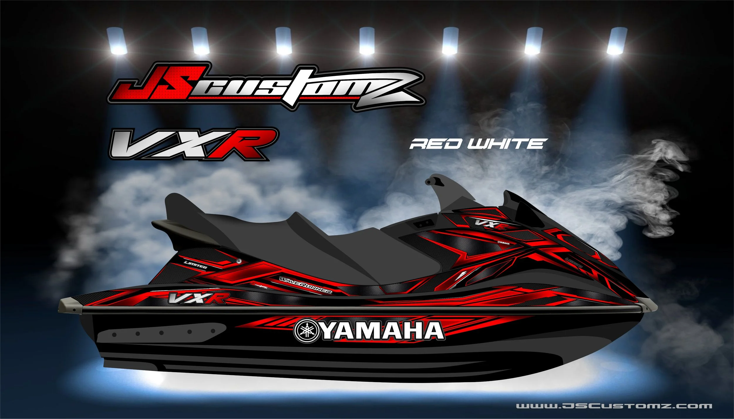 YAMAHA VX 10-14 JS1 GRAPHIC KIT RED WHITE.jpg