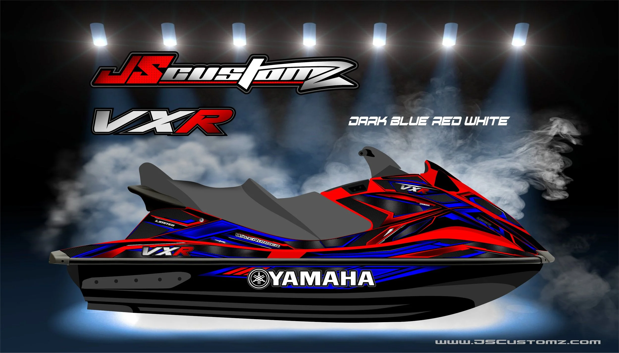 YAMAHA VX 10-14 JS1 GRAPHIC KIT DARK BLUE RED WHITE.jpg