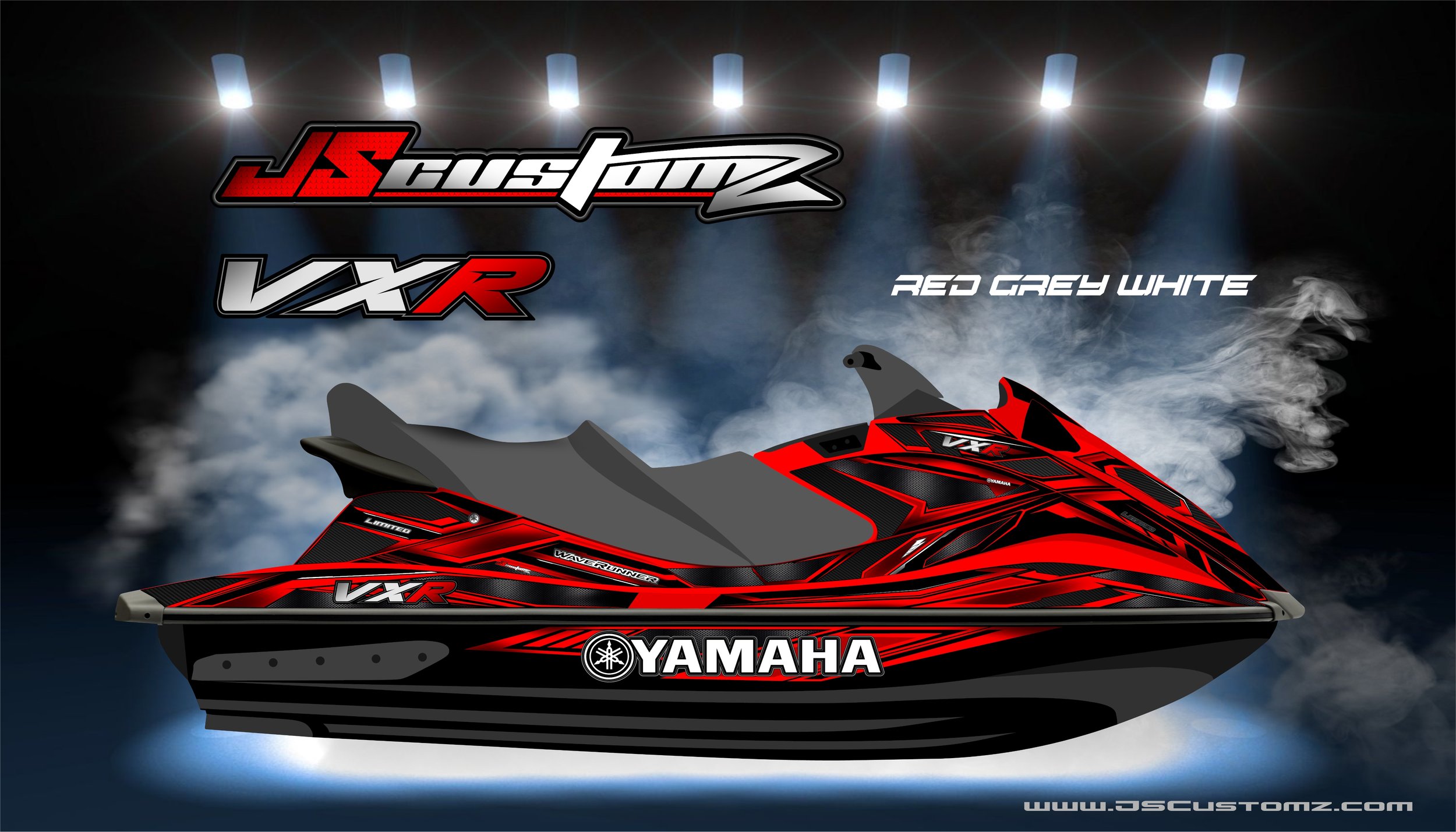 YAMAHA VX 10-14 JS1 GRAPHIC KIT RED GREY WHITE.jpg