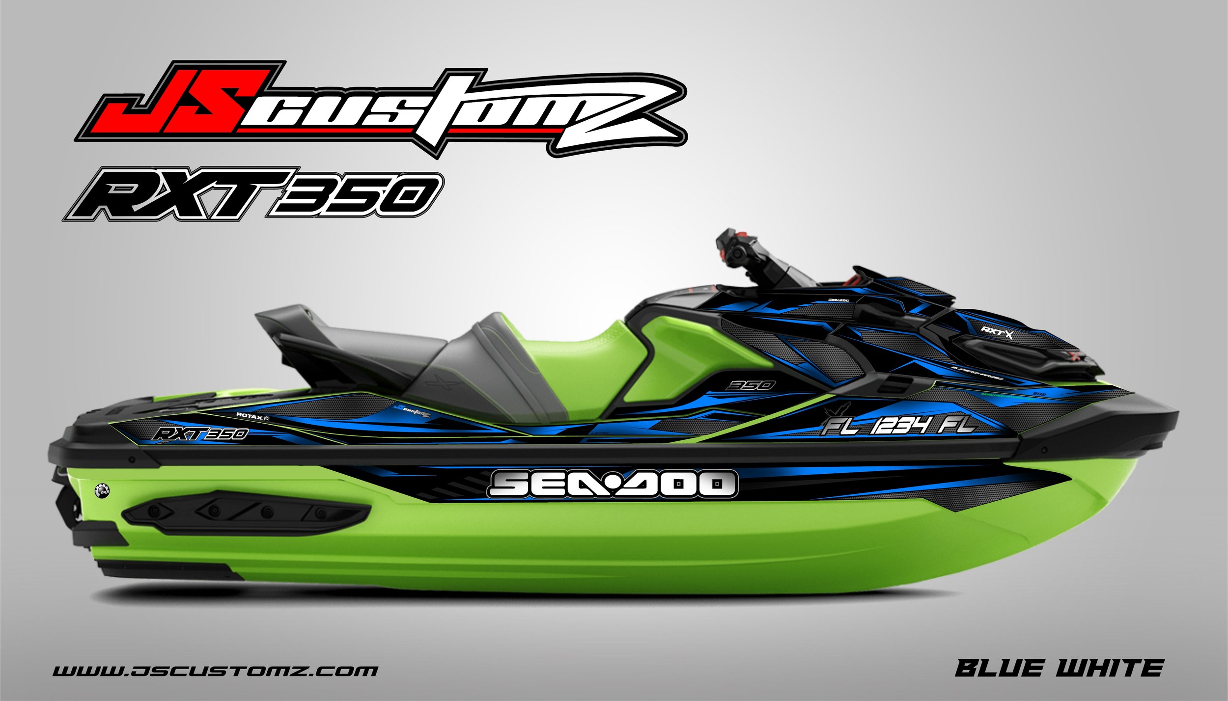 Seadoo RXTX ST3 JS4 Graphic Kit blue white.jpg