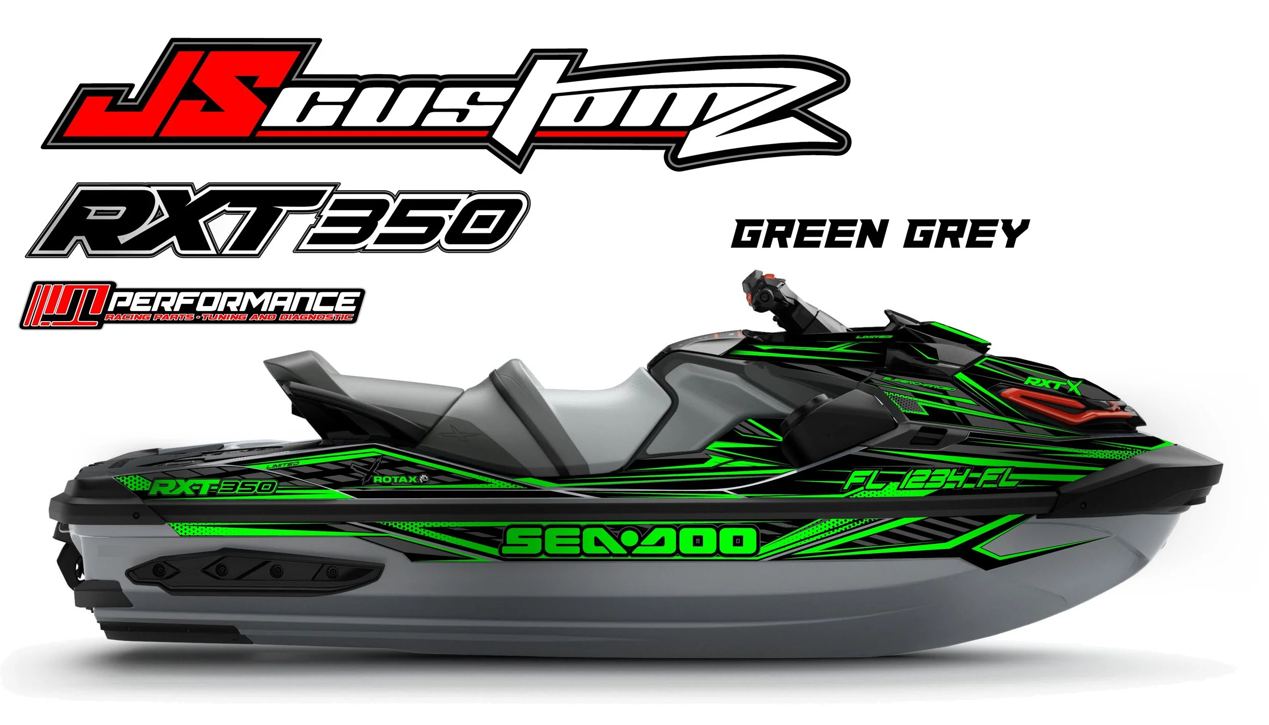 seadoo rxtx js1 full color graphic kit GREEN GREY.jpg