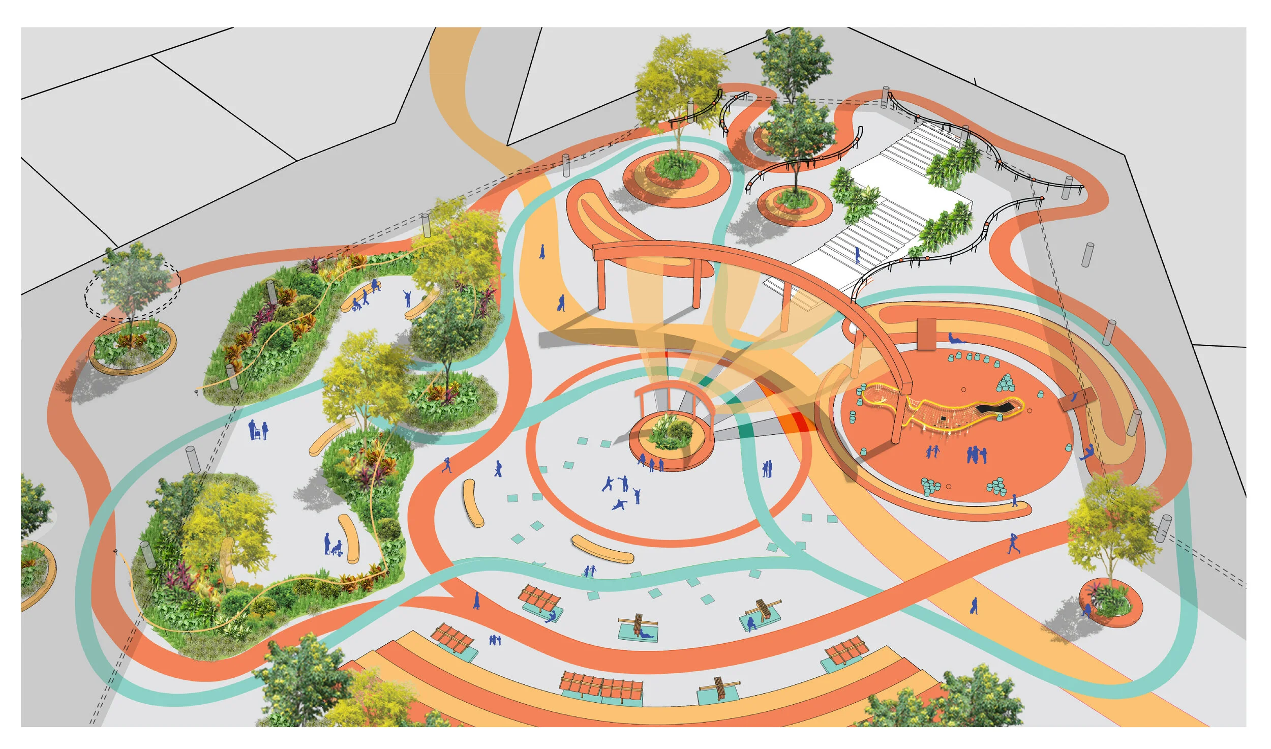 "Play Space ALIVE" - 1st Runner-up for Intergenerational Play Space Design Competition