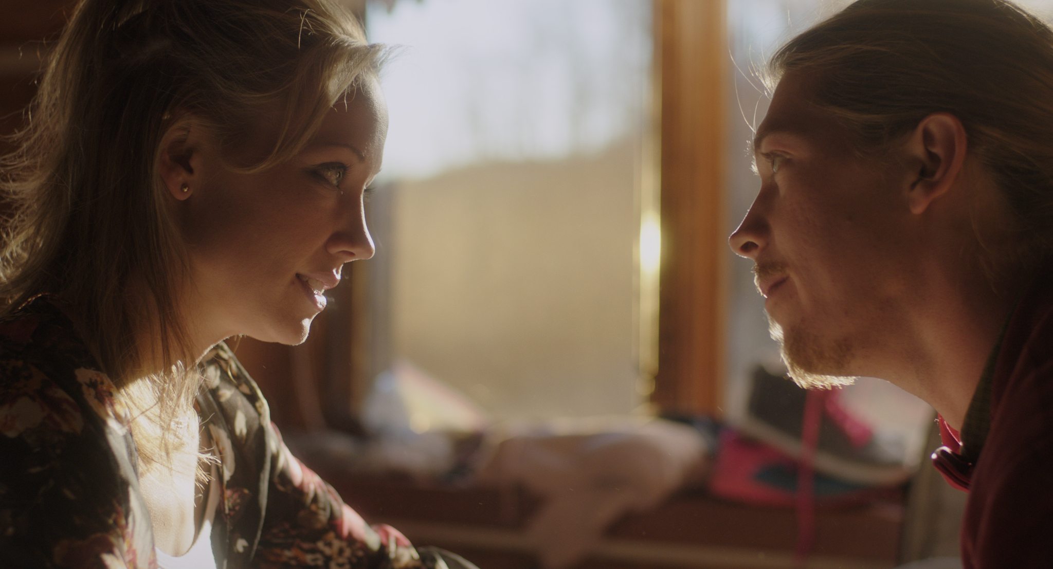 Amanda Maddox and Tanner Kalina in a scene from “Evergreen”