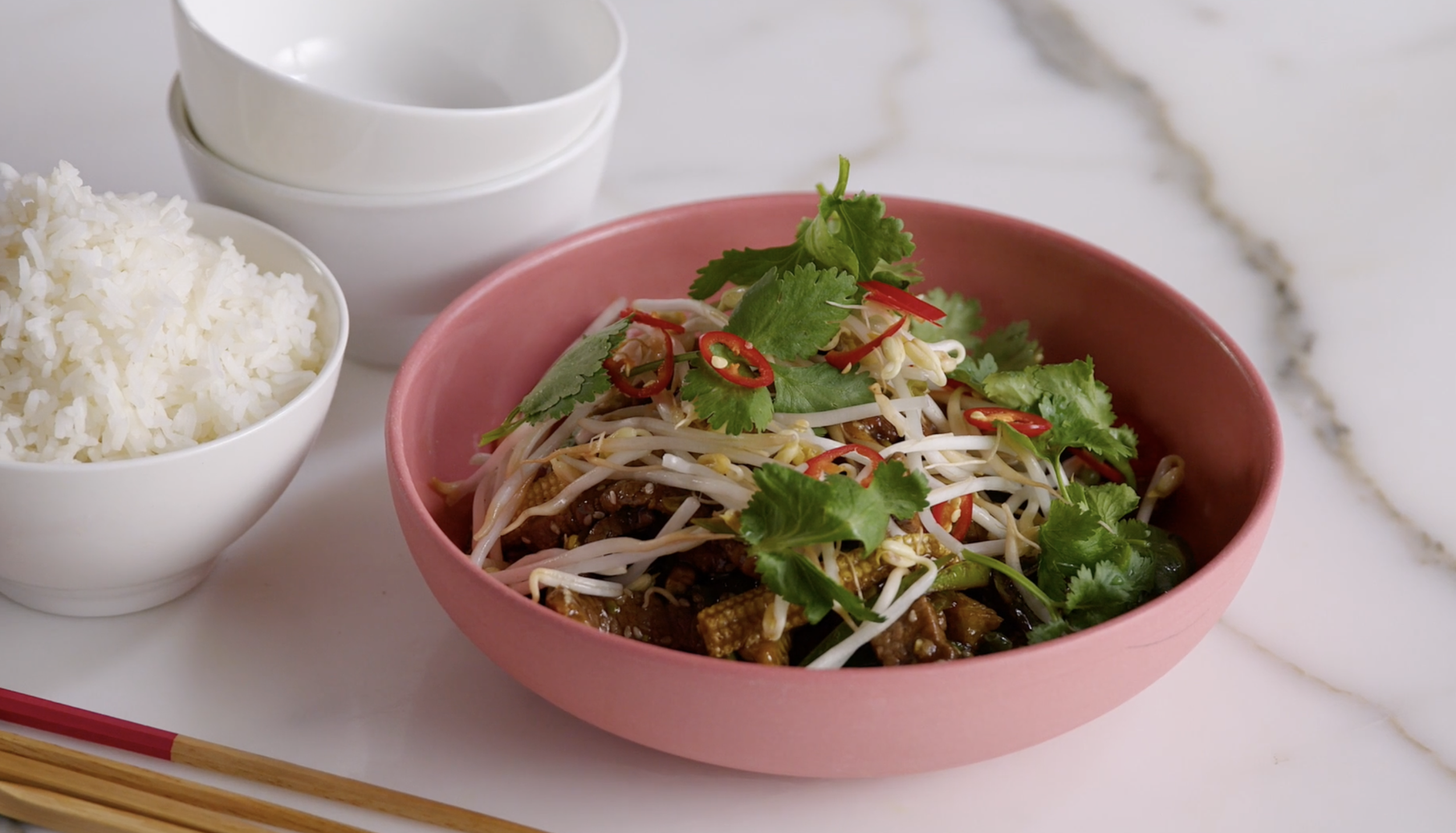 Gundagai Lamb Stir-fry