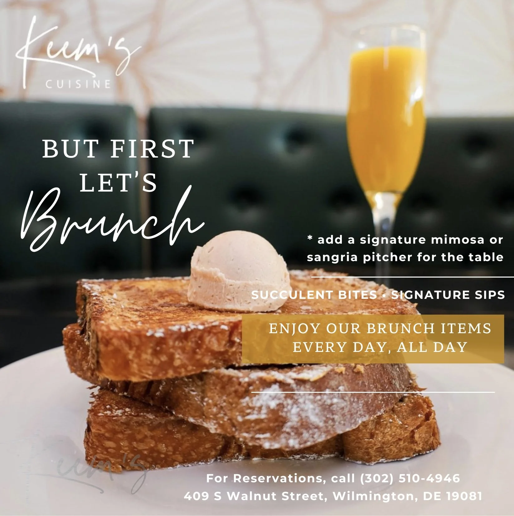 First Lets Brunch - Mimosa-Sangria Pitcher Promotion.jpg